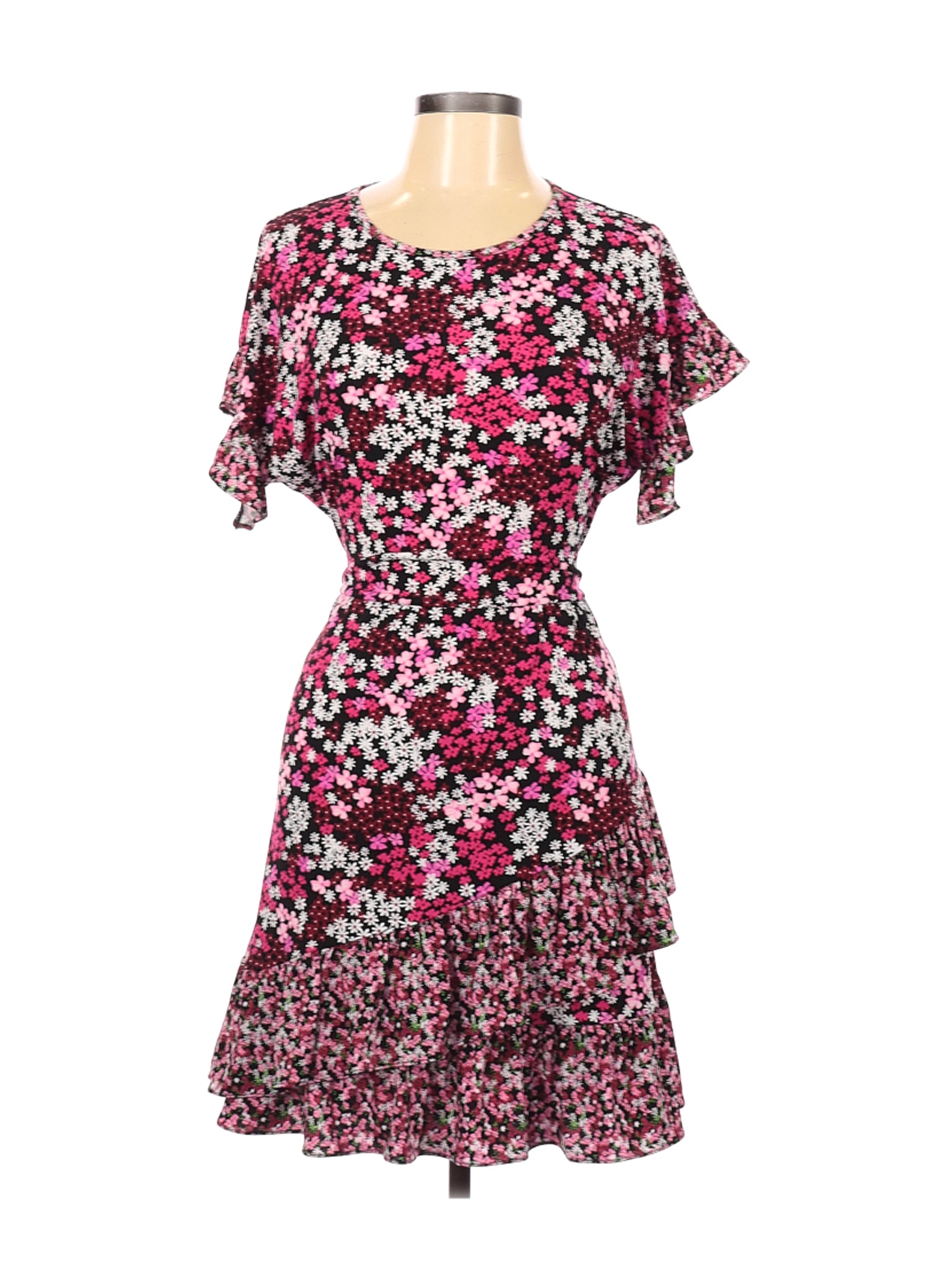 MICHAEL Michael Kors Women Pink Casual Dress L | eBay