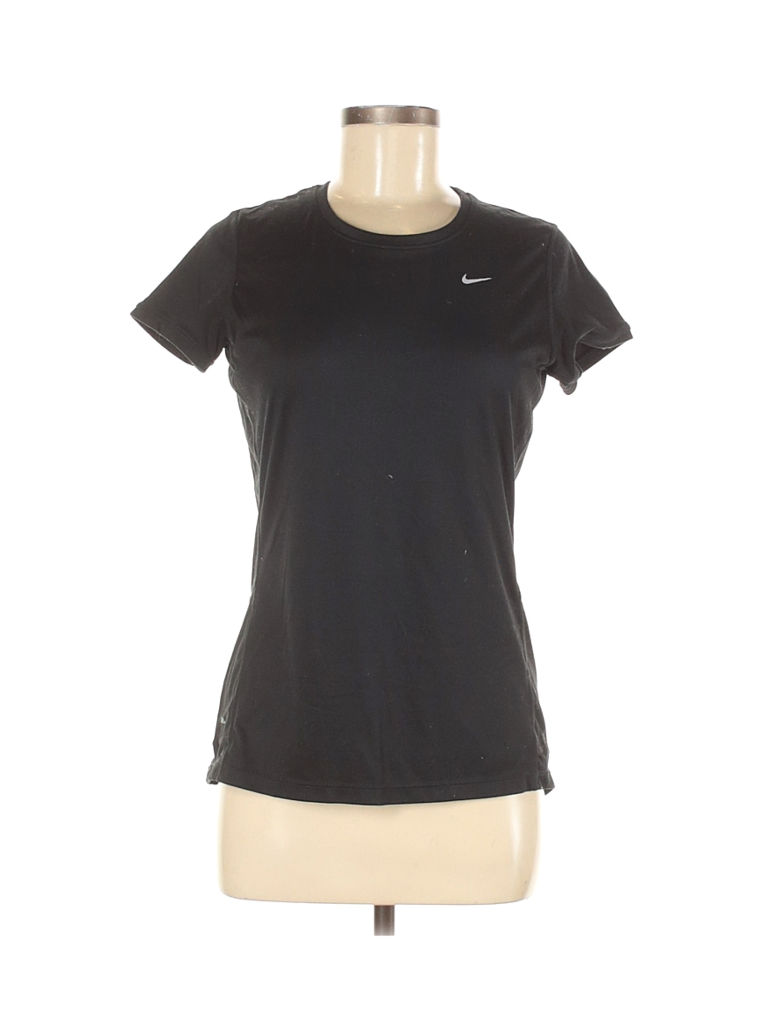 Nike Women Black Active T-Shirt M | eBay