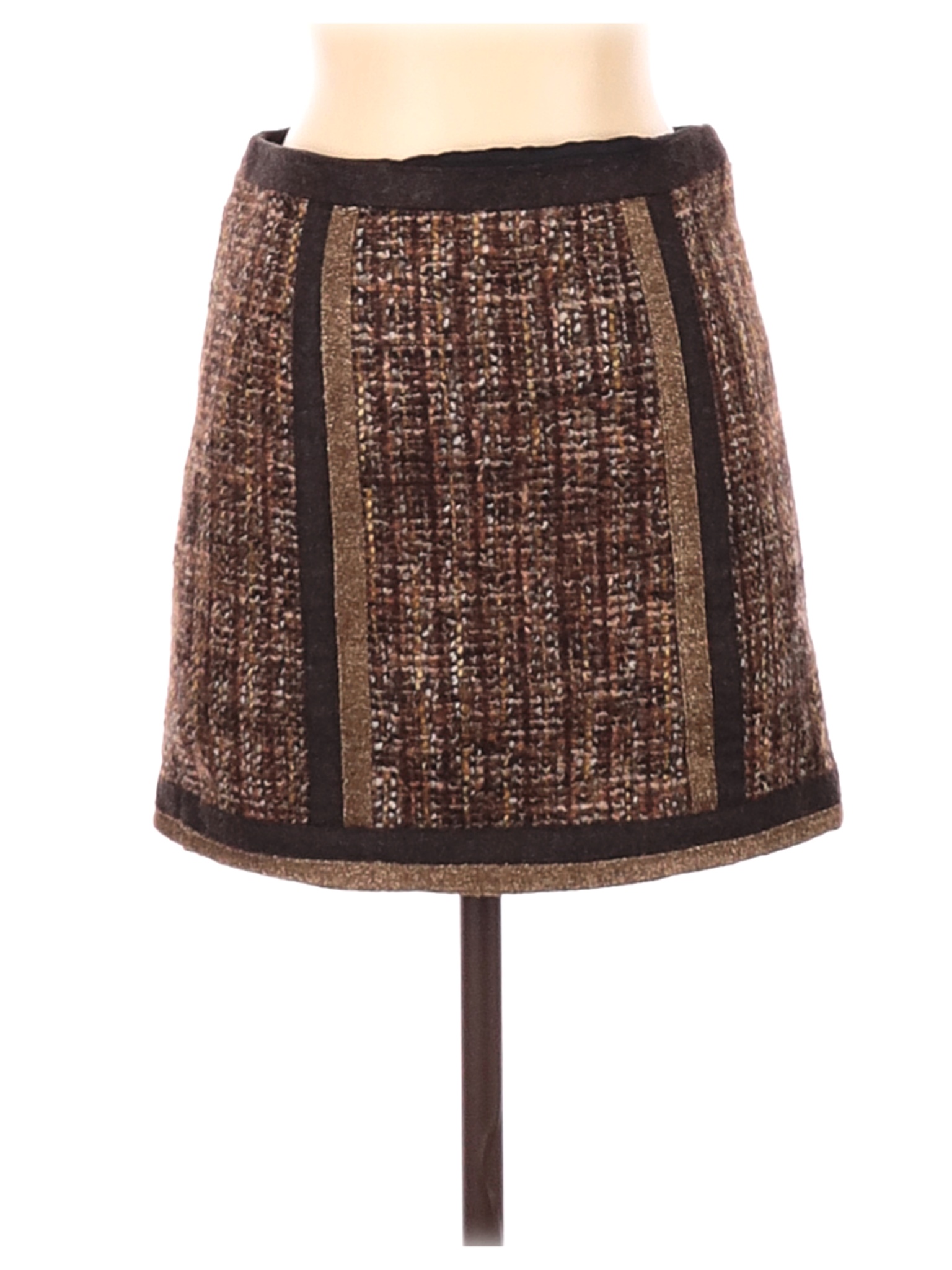 NANETTE Nanette Lepore Women Brown Casual Skirt 0 | eBay