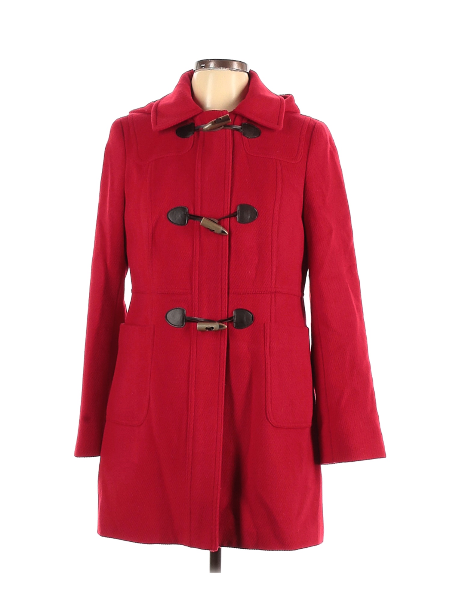 Talbots Women Red Coat 10 Petites | eBay