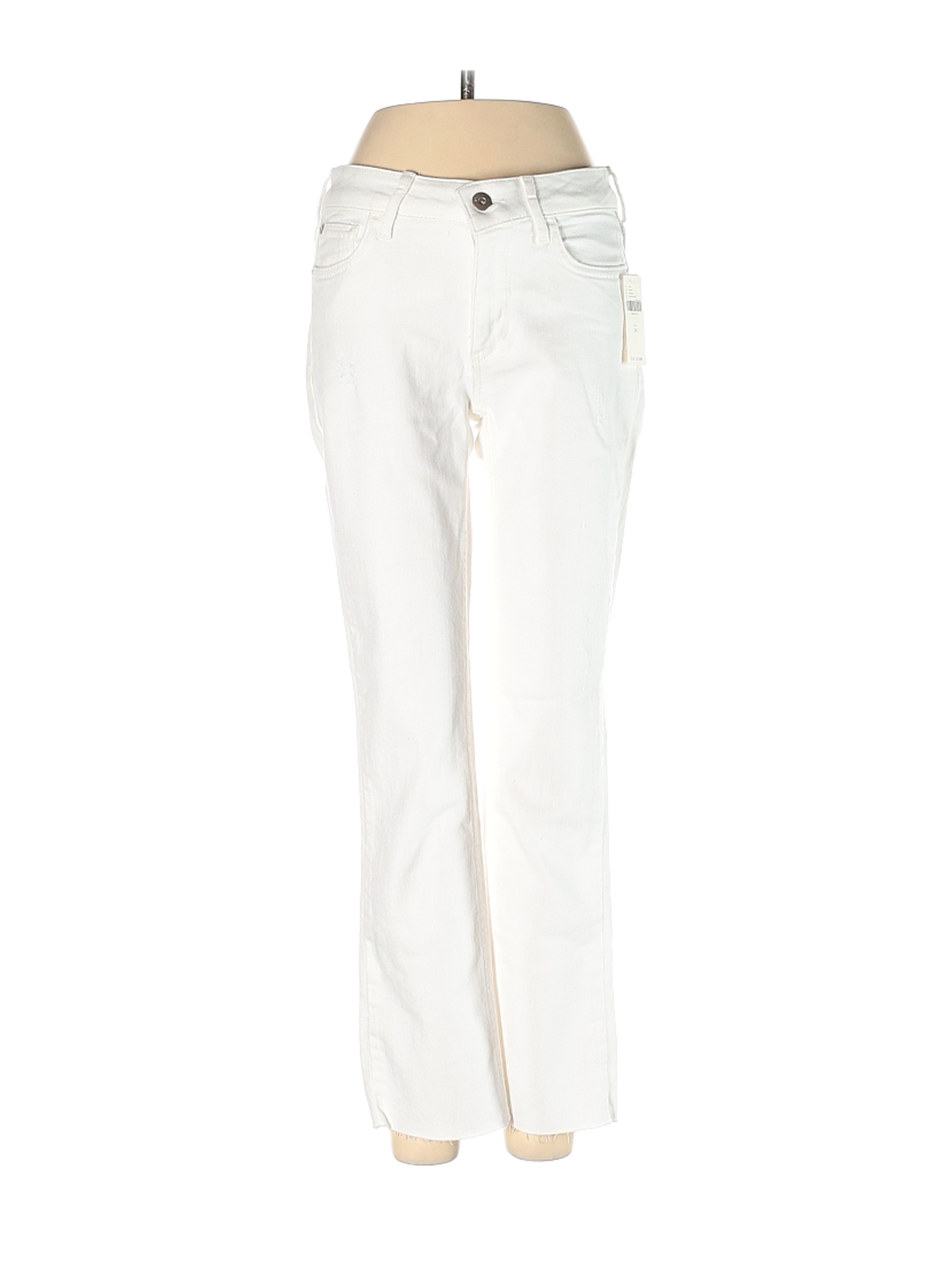 NWT Pilcro and The Letterpress Women White Jeans 24W | eBay