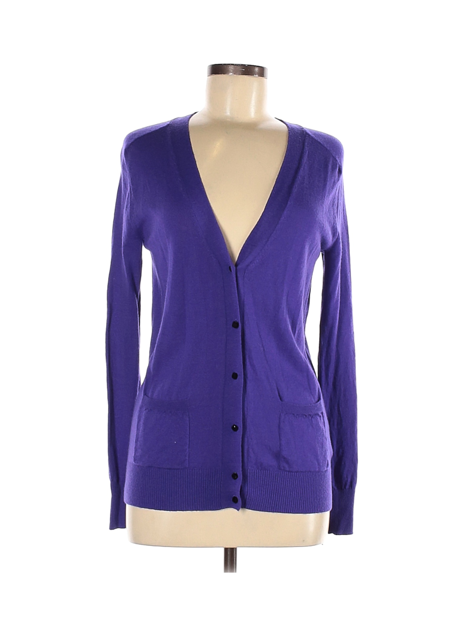 J.Crew Women Purple Wool Cardigan M | eBay