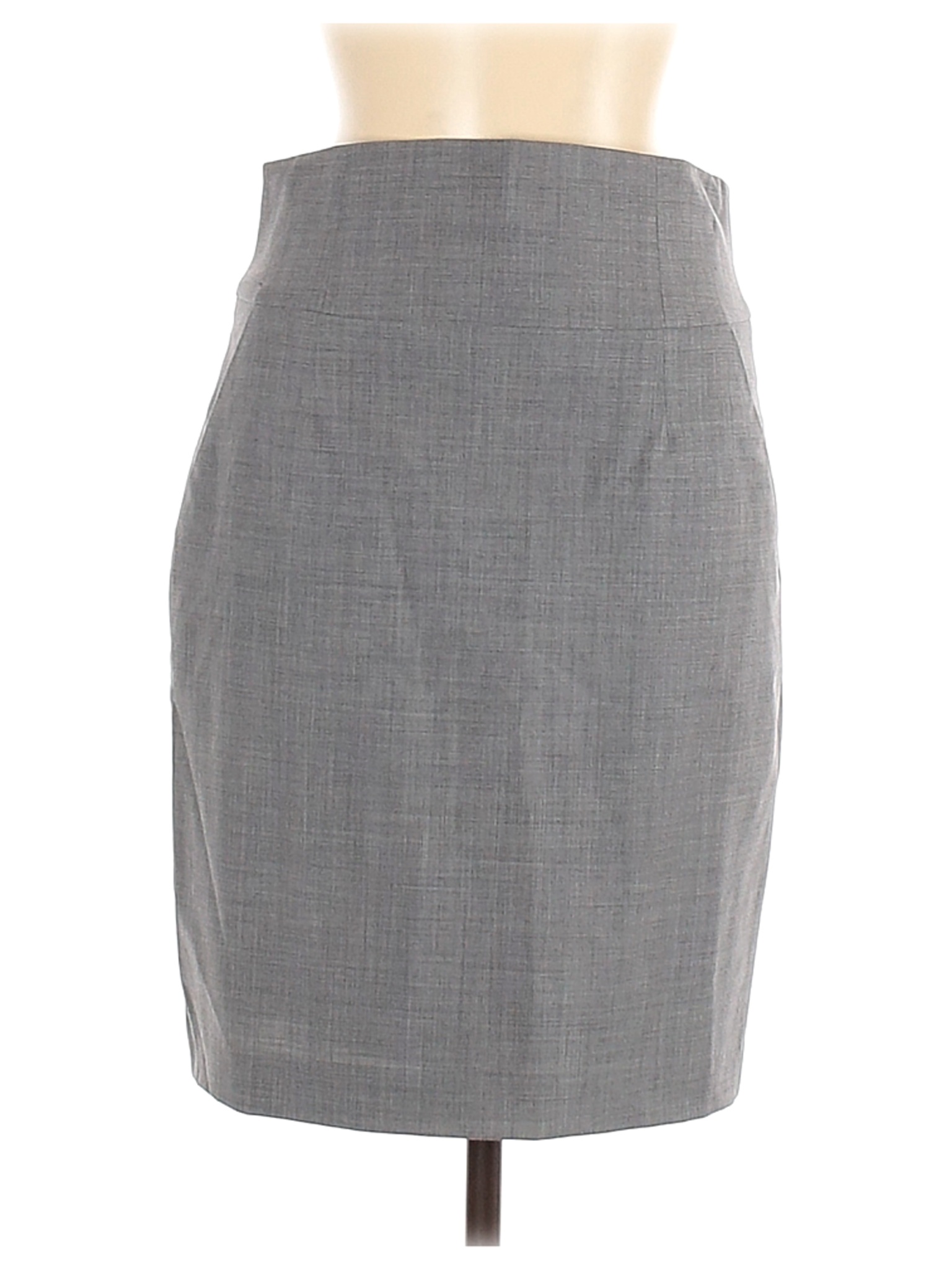 Banana Republic Women Gray Wool Skirt 6 | eBay