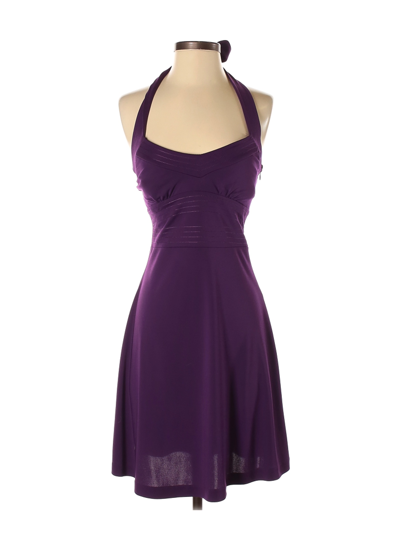 Banana Republic Women Purple Casual Dress 0 Petites | eBay
