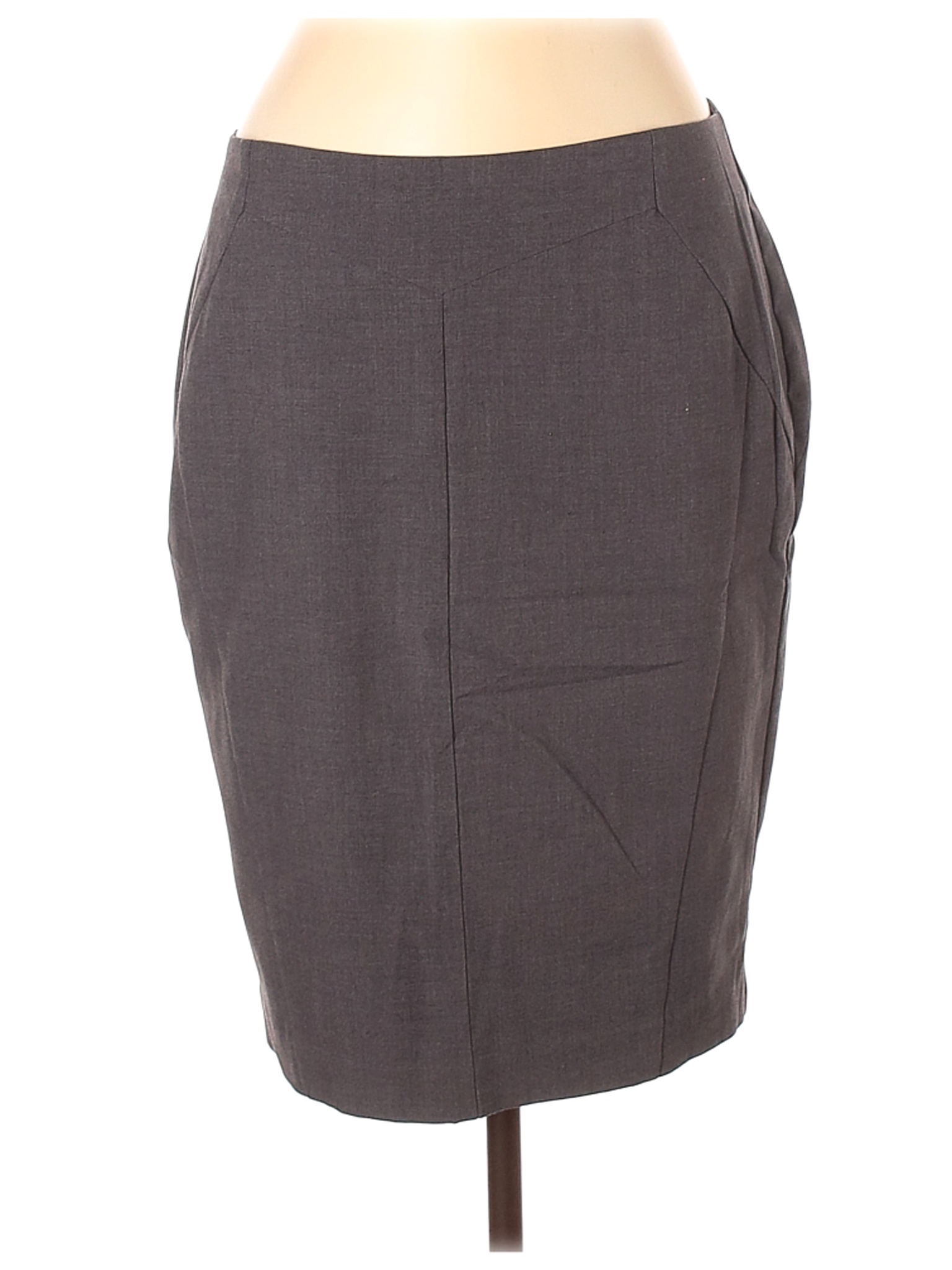 Worthington Women Gray Casual Skirt 12 | eBay