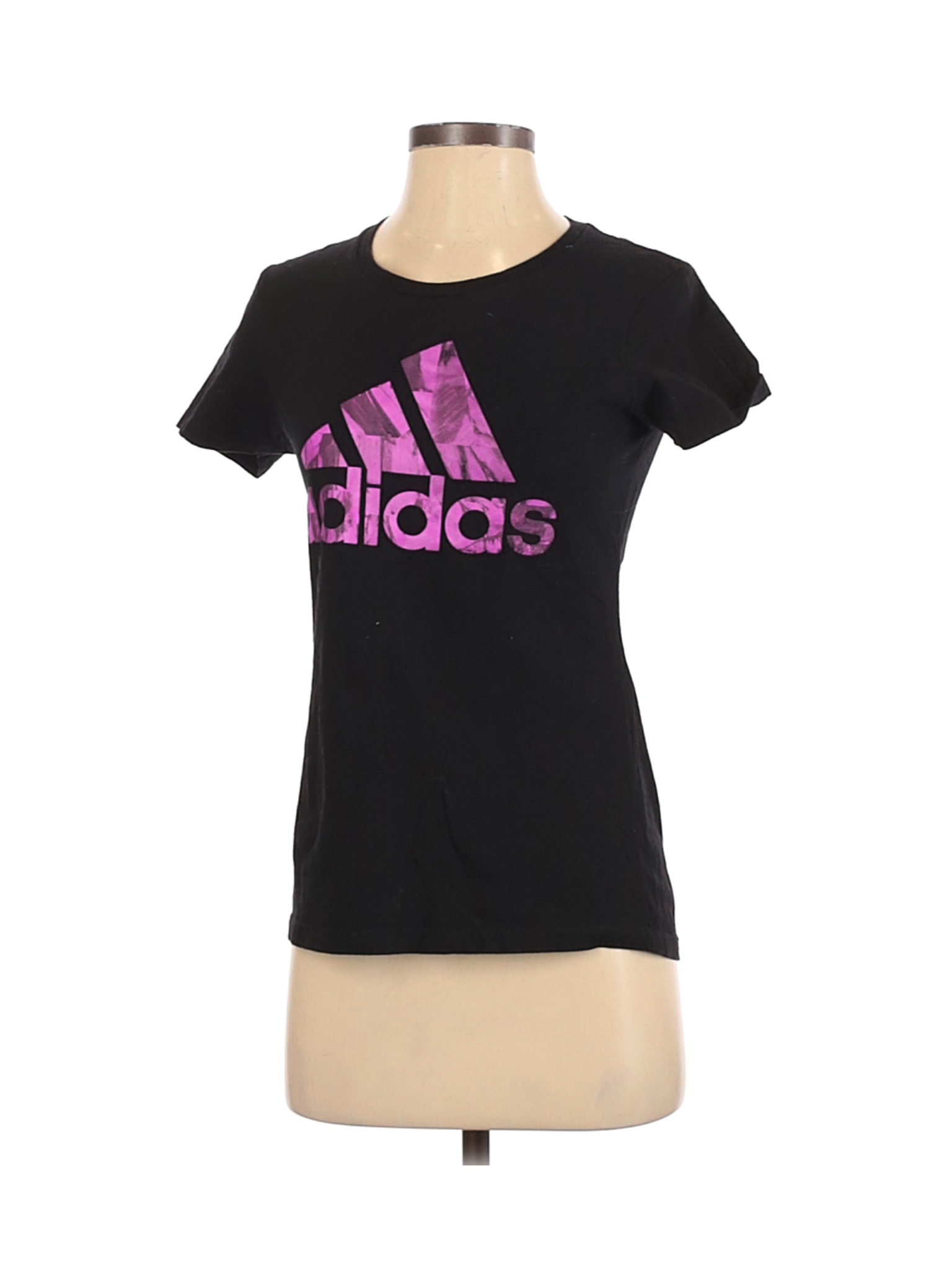 Adidas Women Black Active T-Shirt S | eBay