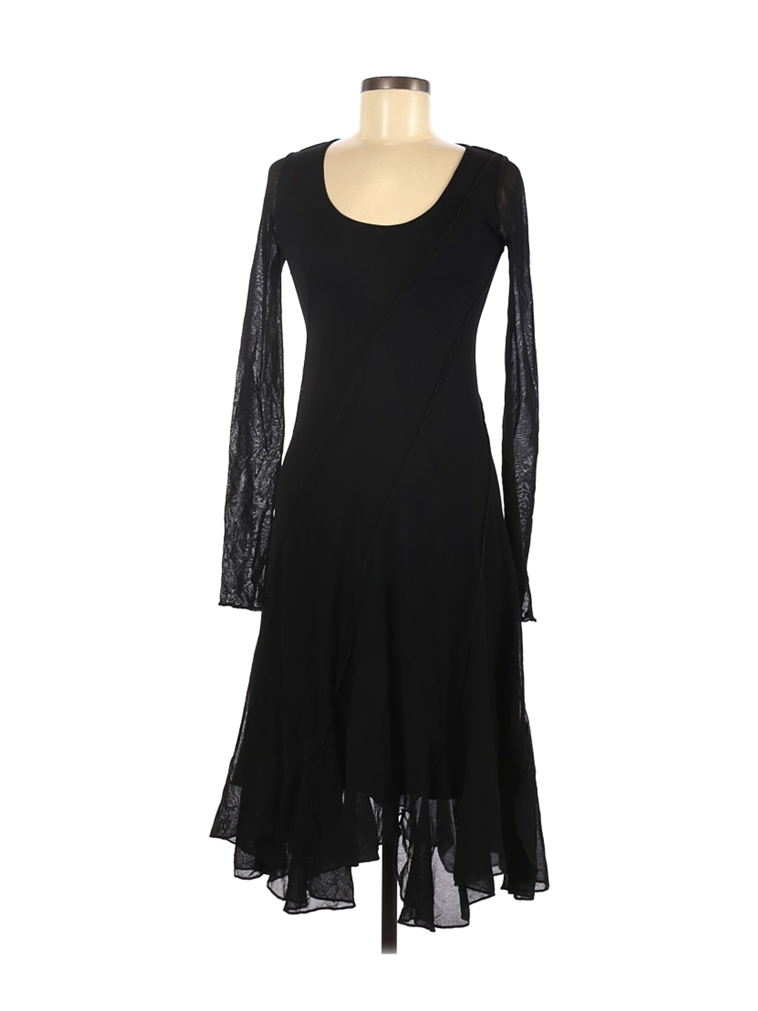 FUZZI Women Black Casual Dress L | eBay
