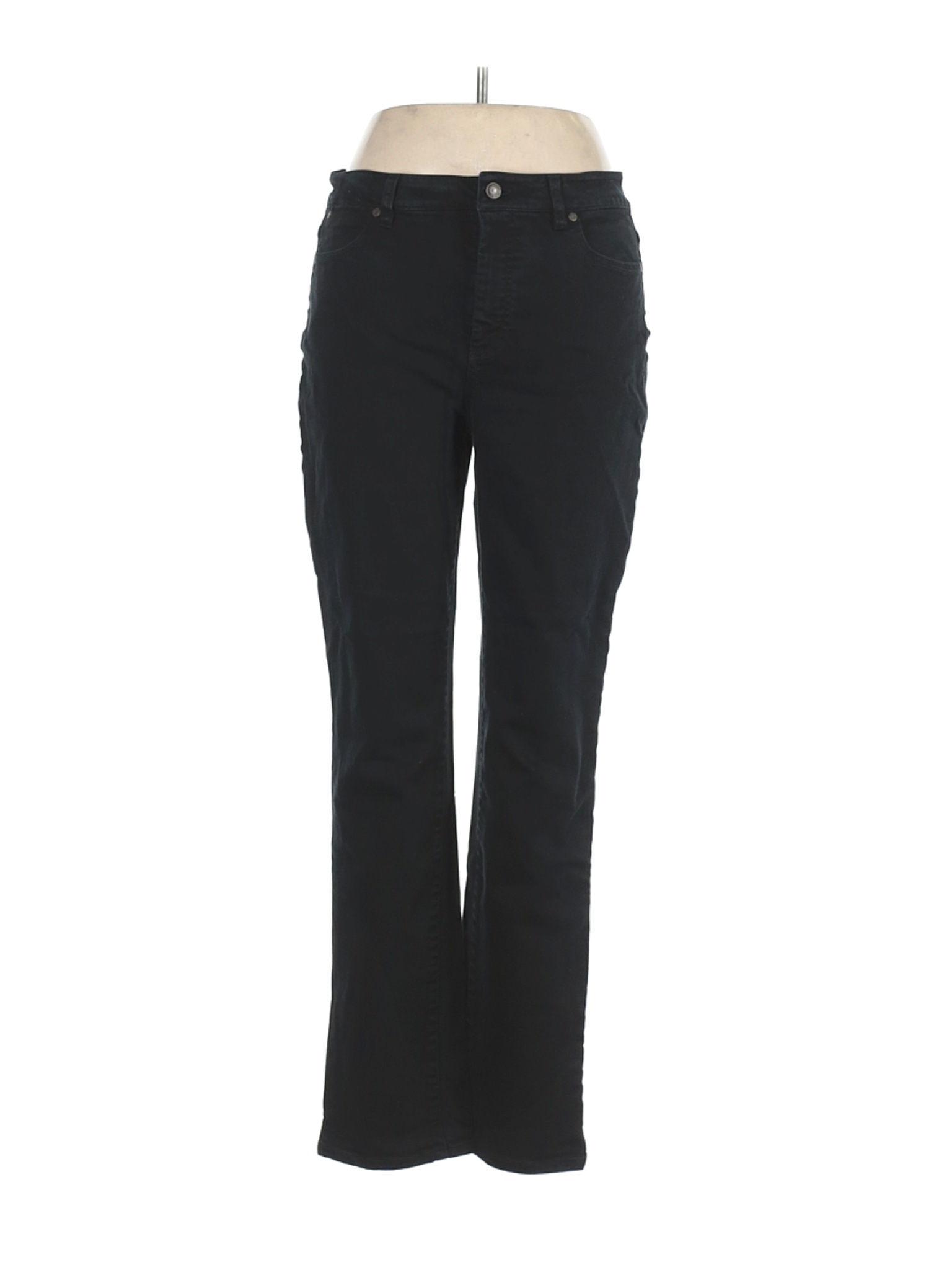 Talbots Women Black Jeans 12 | eBay