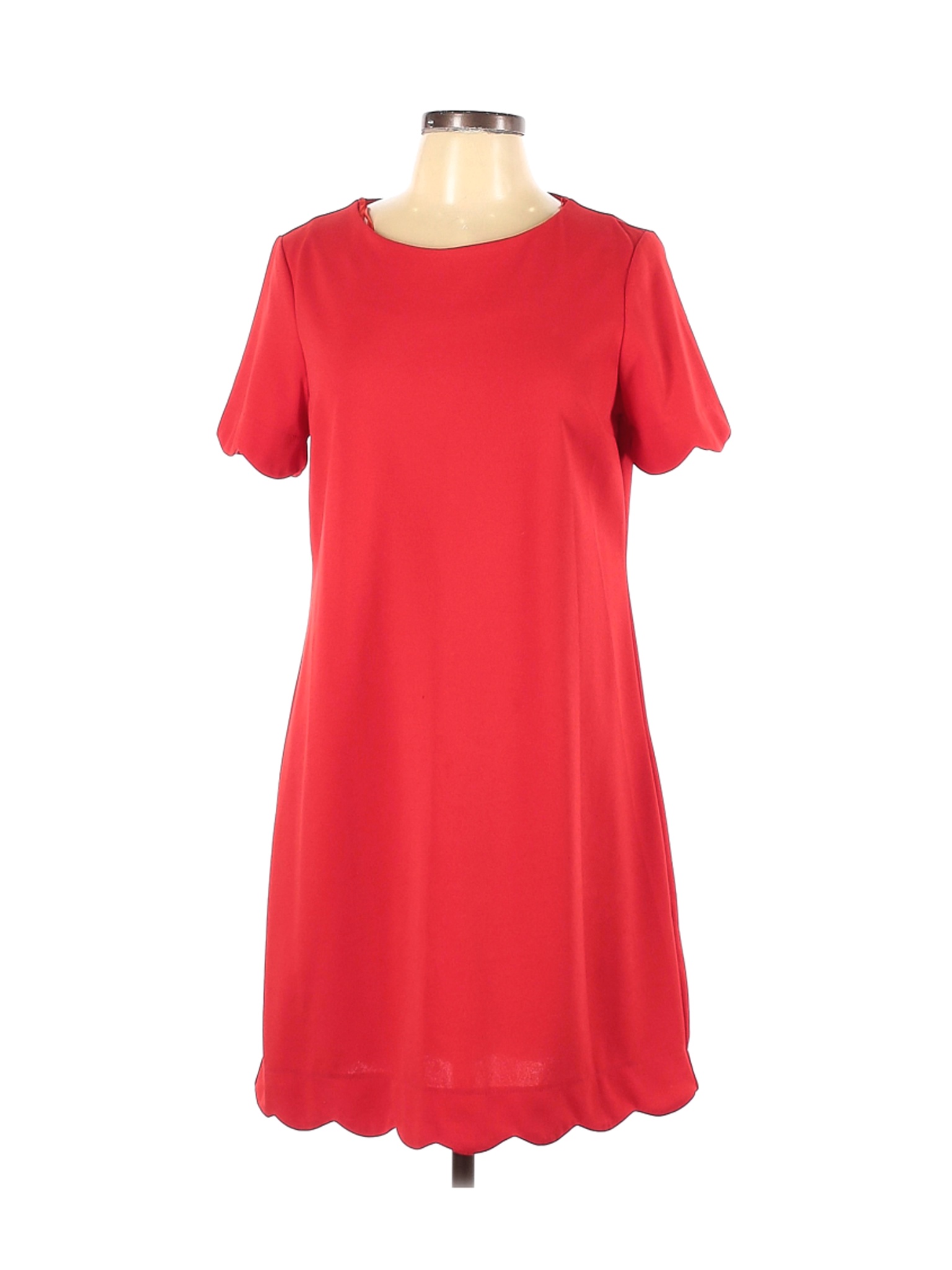 Monteau Women Red Casual Dress L | eBay