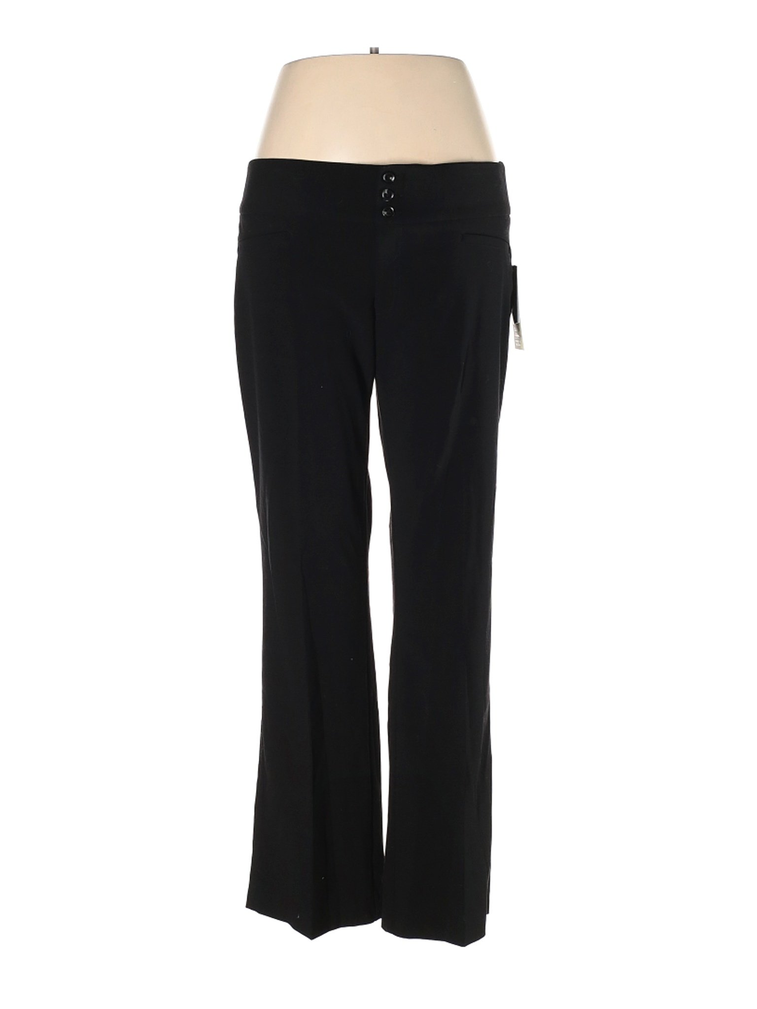 NWT Hollywould Women Black Dress Pants 15 | eBay