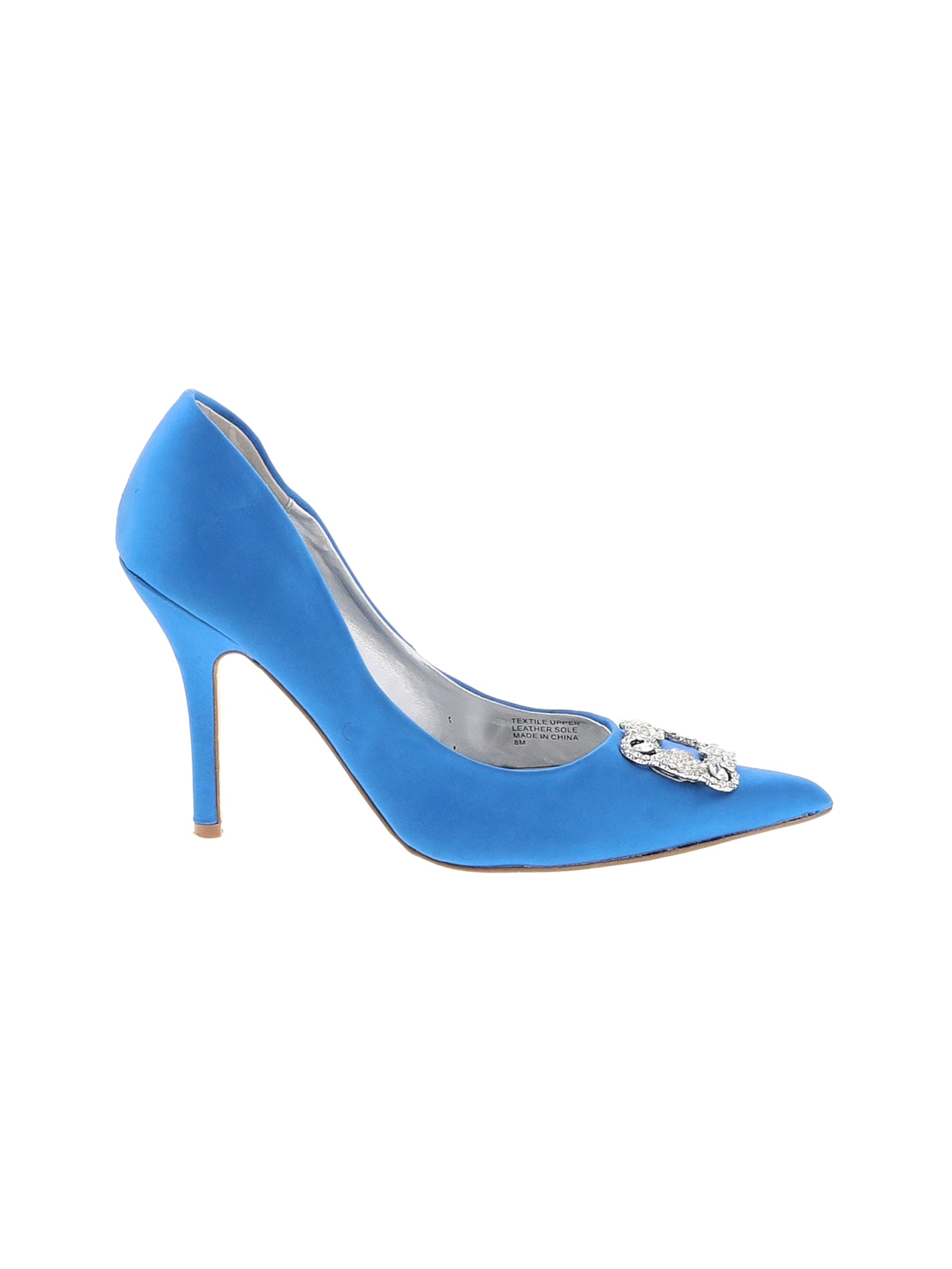 Audrey Brooke Women Blue Heels US 8 | eBay