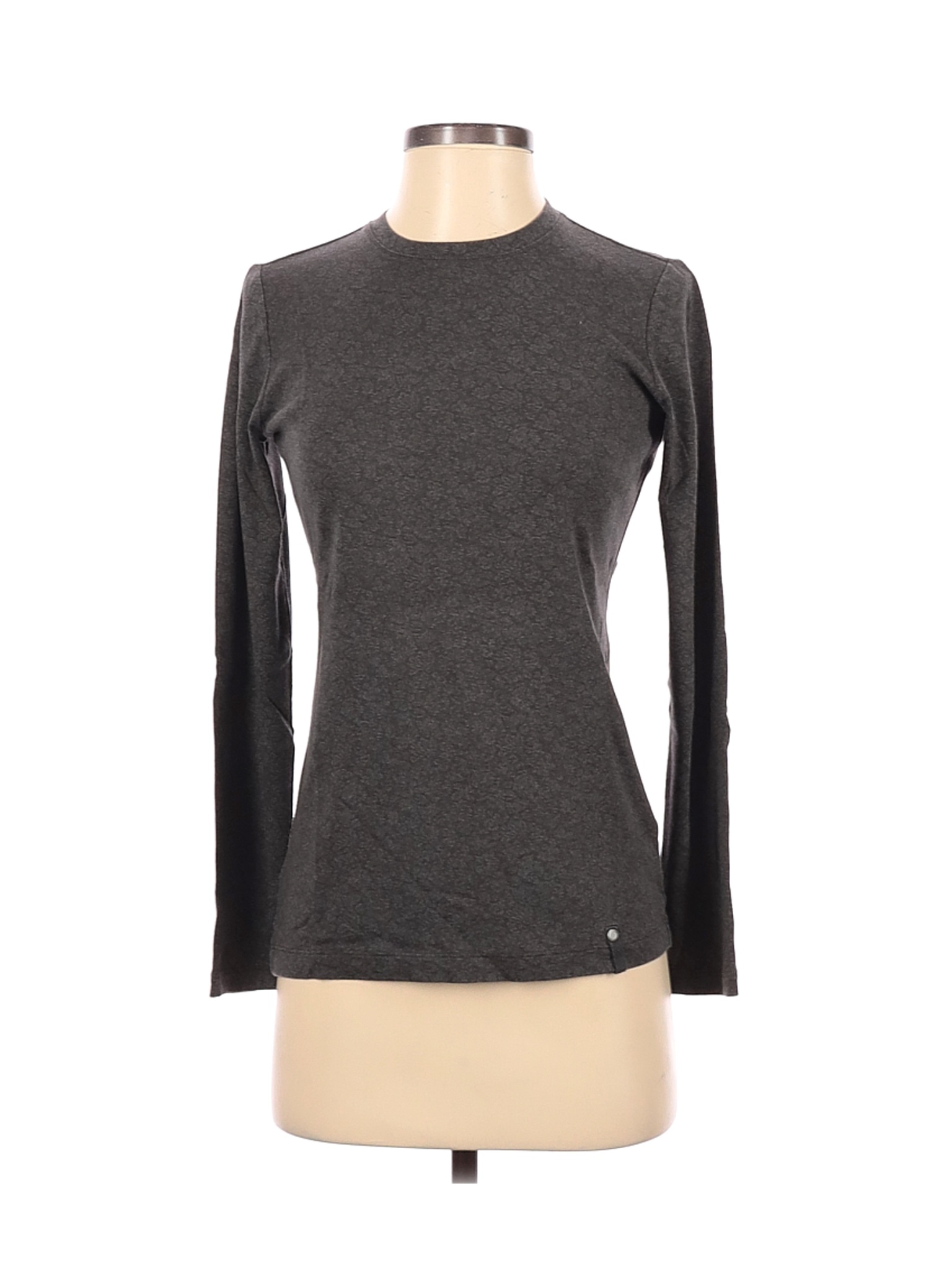 Ruff Hewn Women Gray Long Sleeve T-Shirt S | eBay