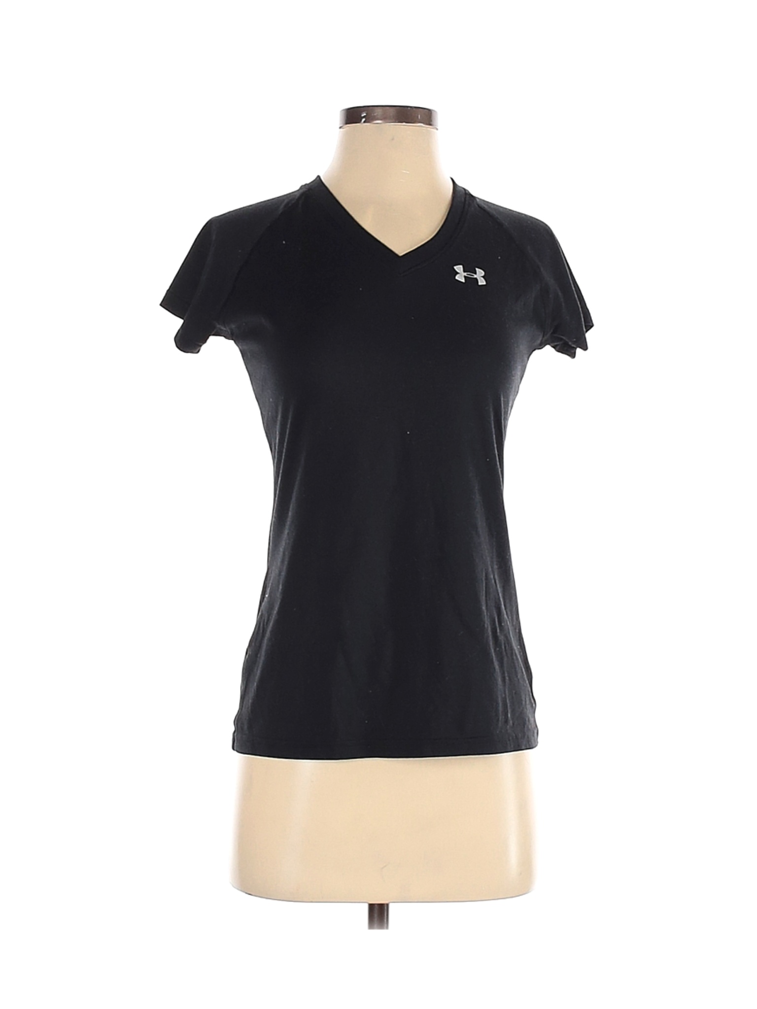Under Armour Women Black Active T-Shirt XS | eBay