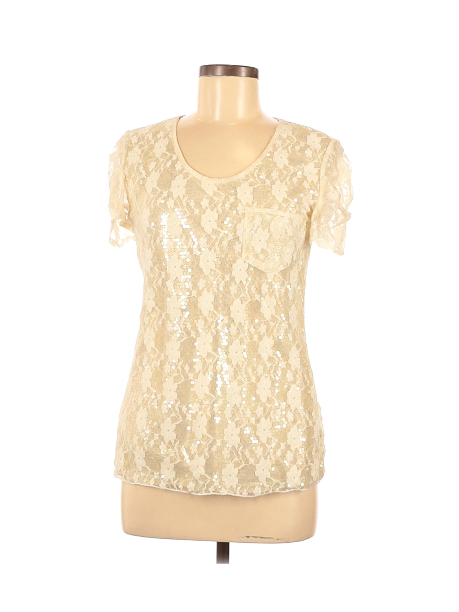 Cocomo Women Brown Short Sleeve Blouse M | eBay