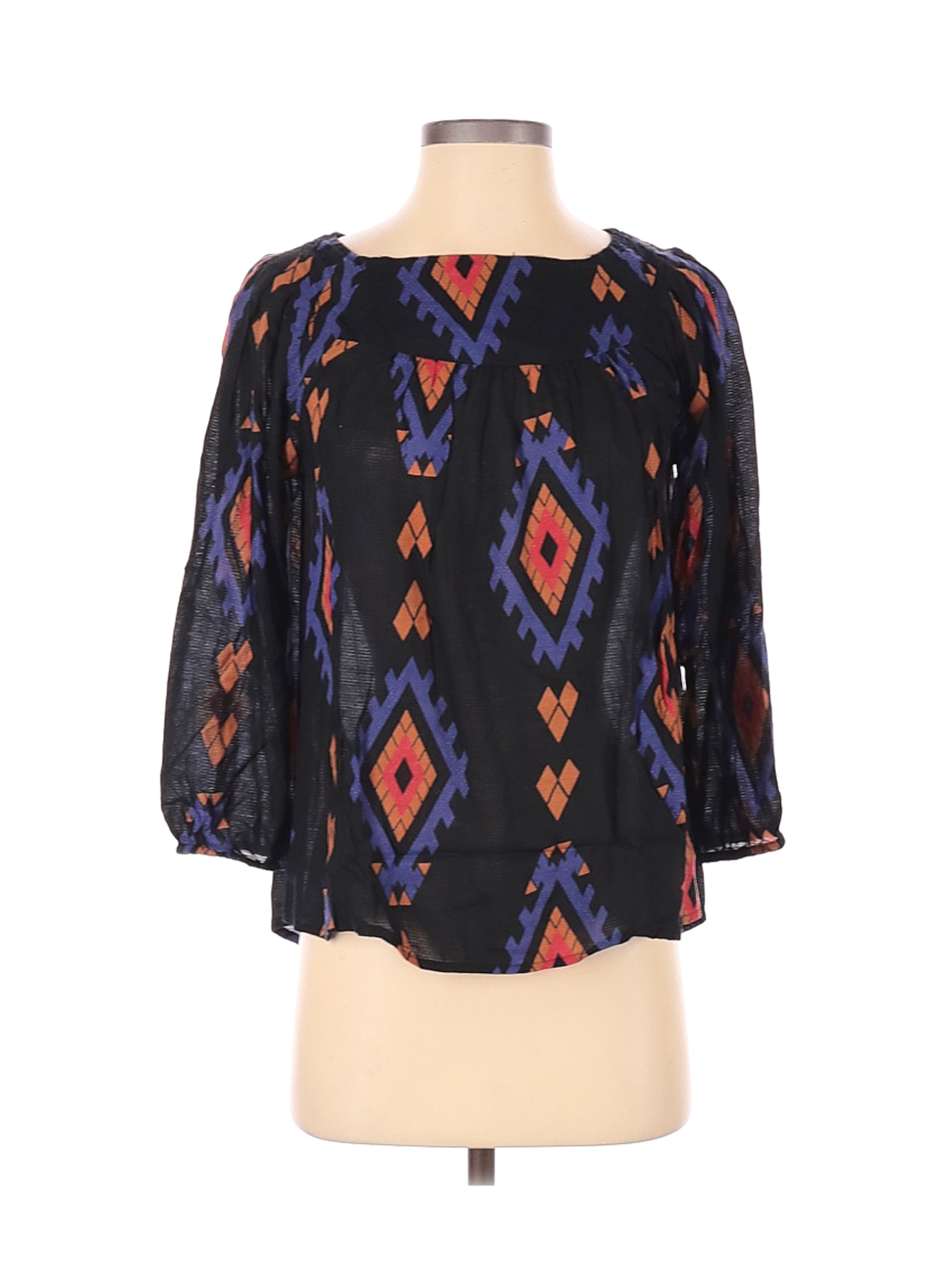 lucky brand long sleeve blouse