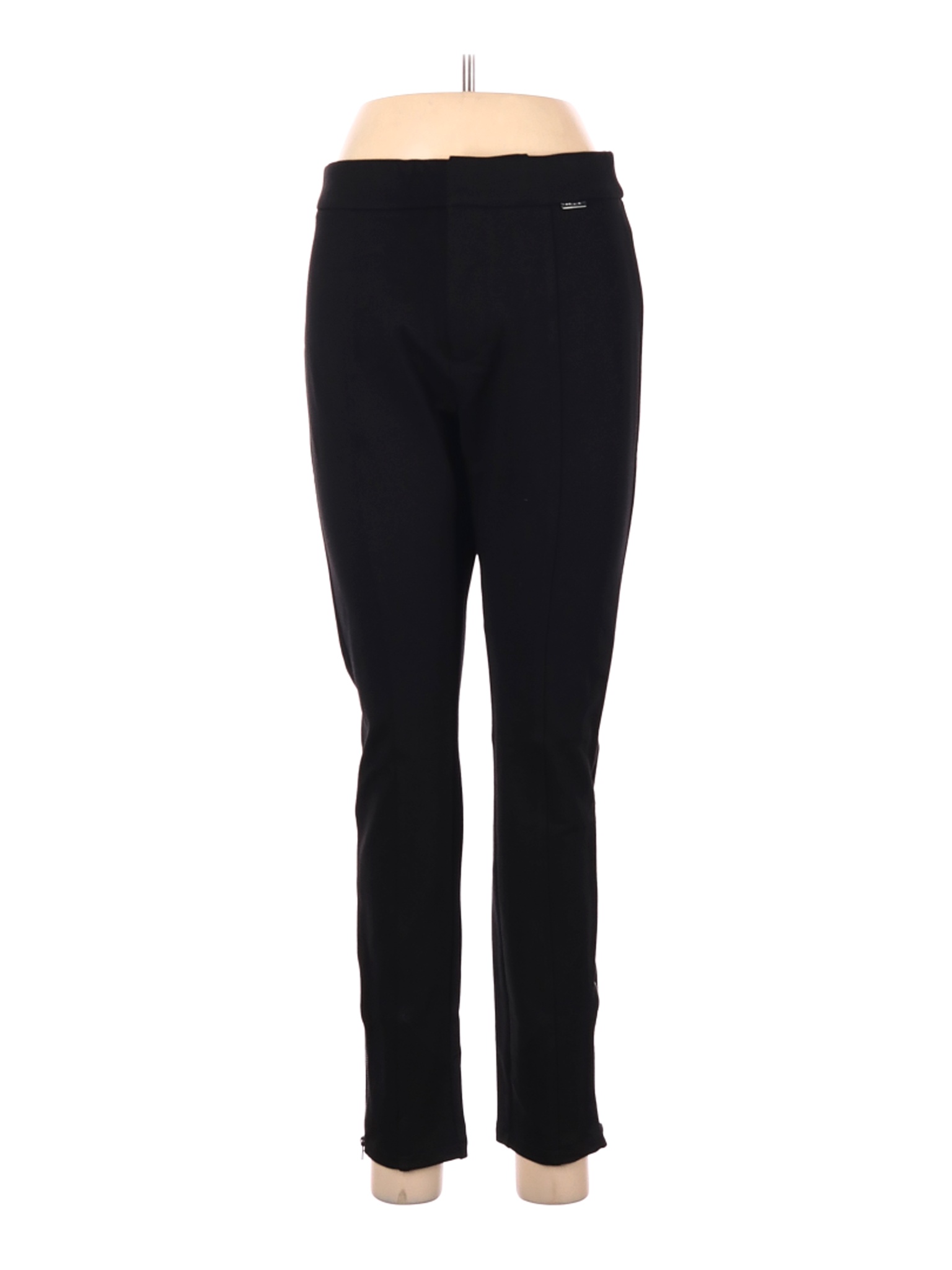 Pantalon Femme Occasion Tahari - Taille 8, Noir, Coupe Casual - Très Bon état