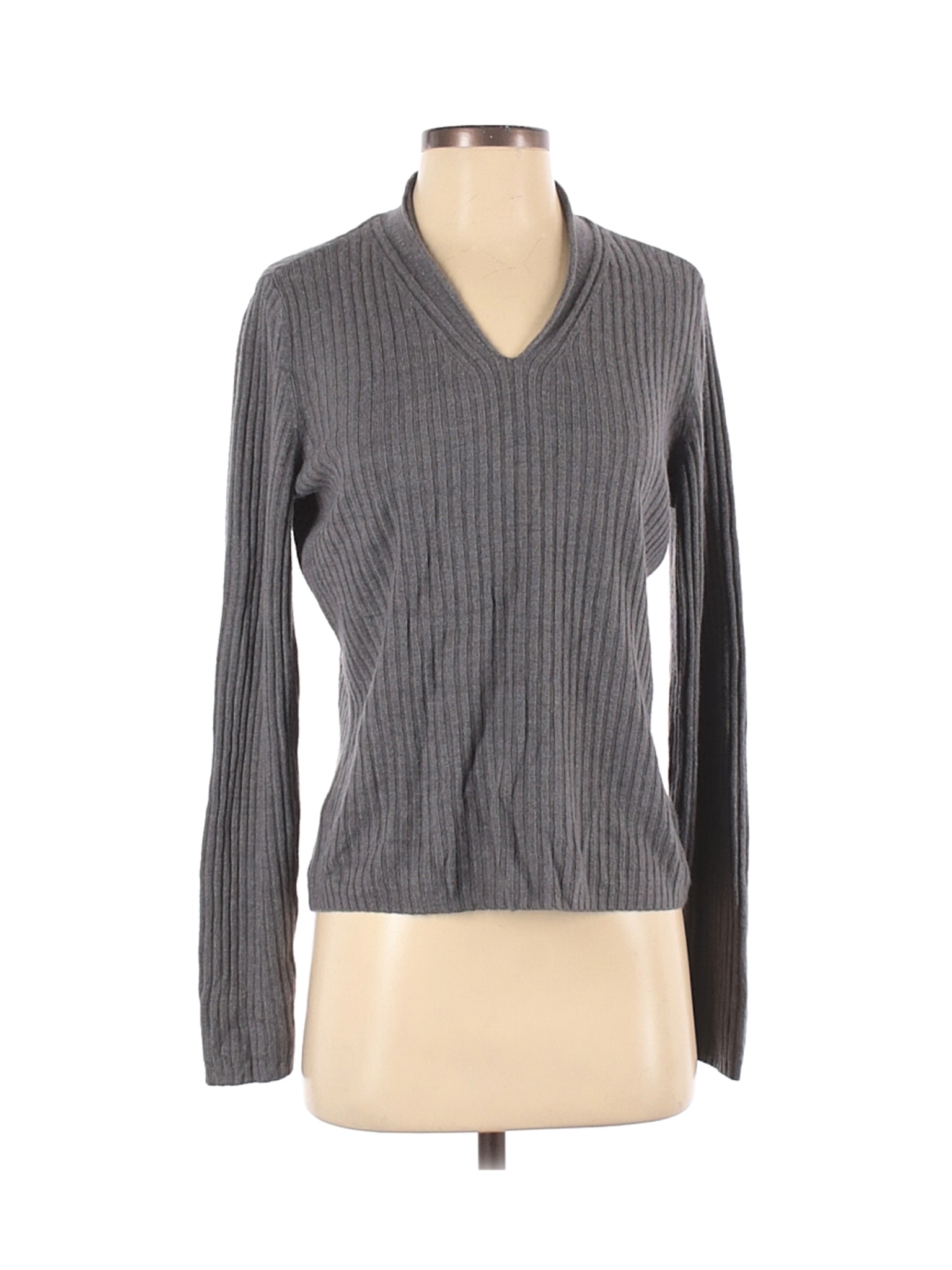 Norton McNaughton Women Gray Pullover Sweater S | eBay