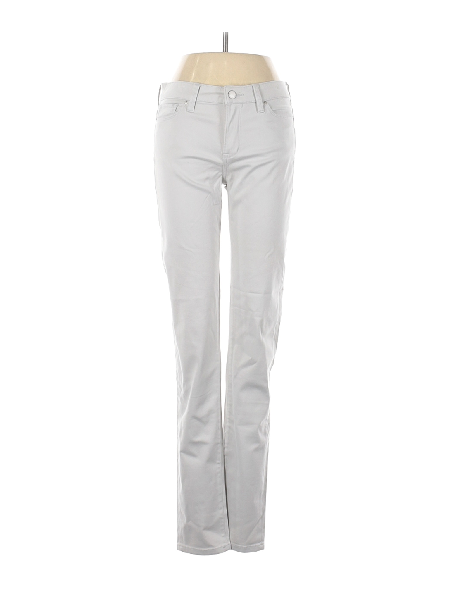 CALVIN KLEIN JEANS Women White Jeans 4