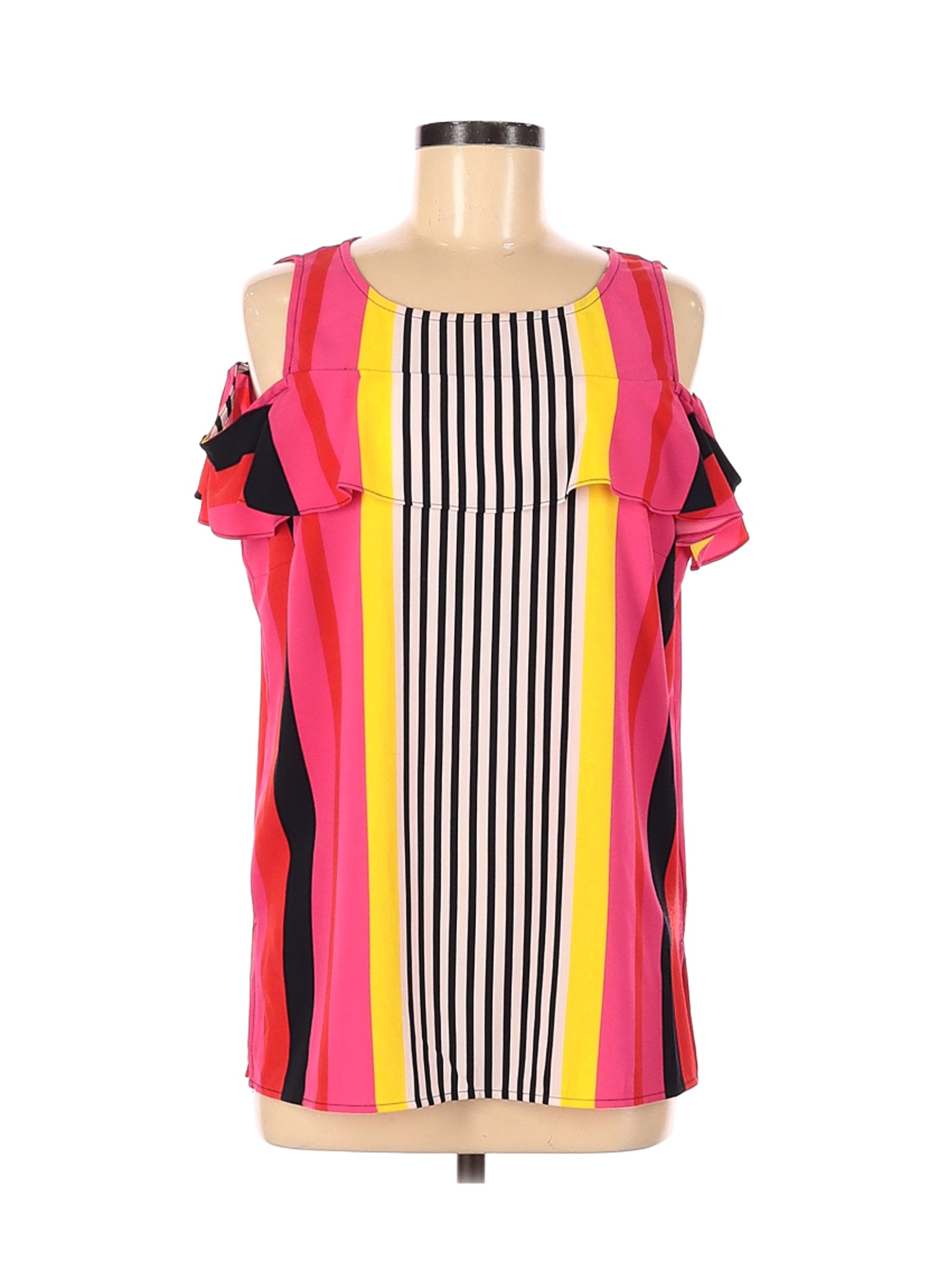 Nygard Women Pink Short Sleeve Blouse M | eBay