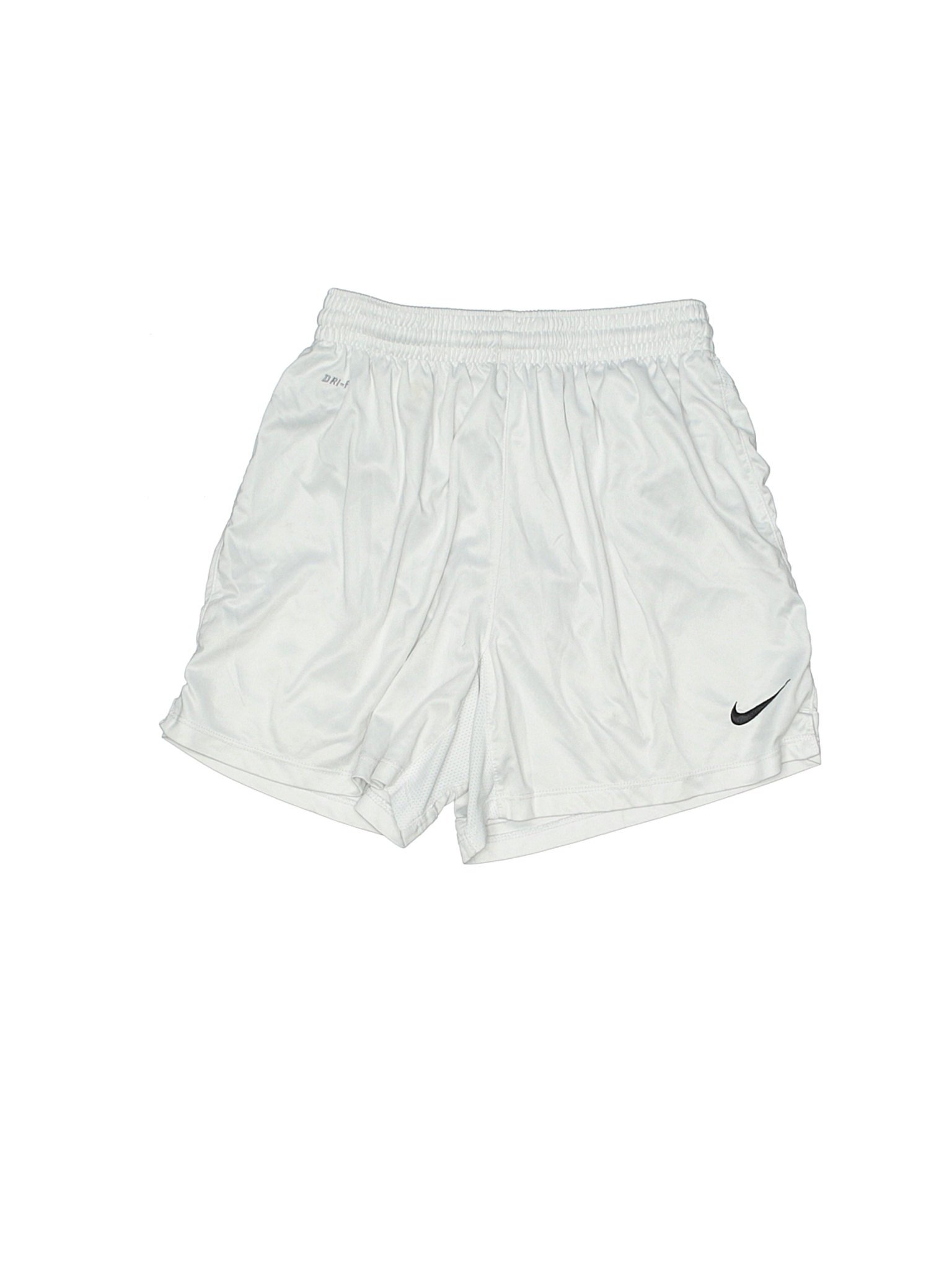 Nike Girls White Athletic Shorts Medium kids | eBay