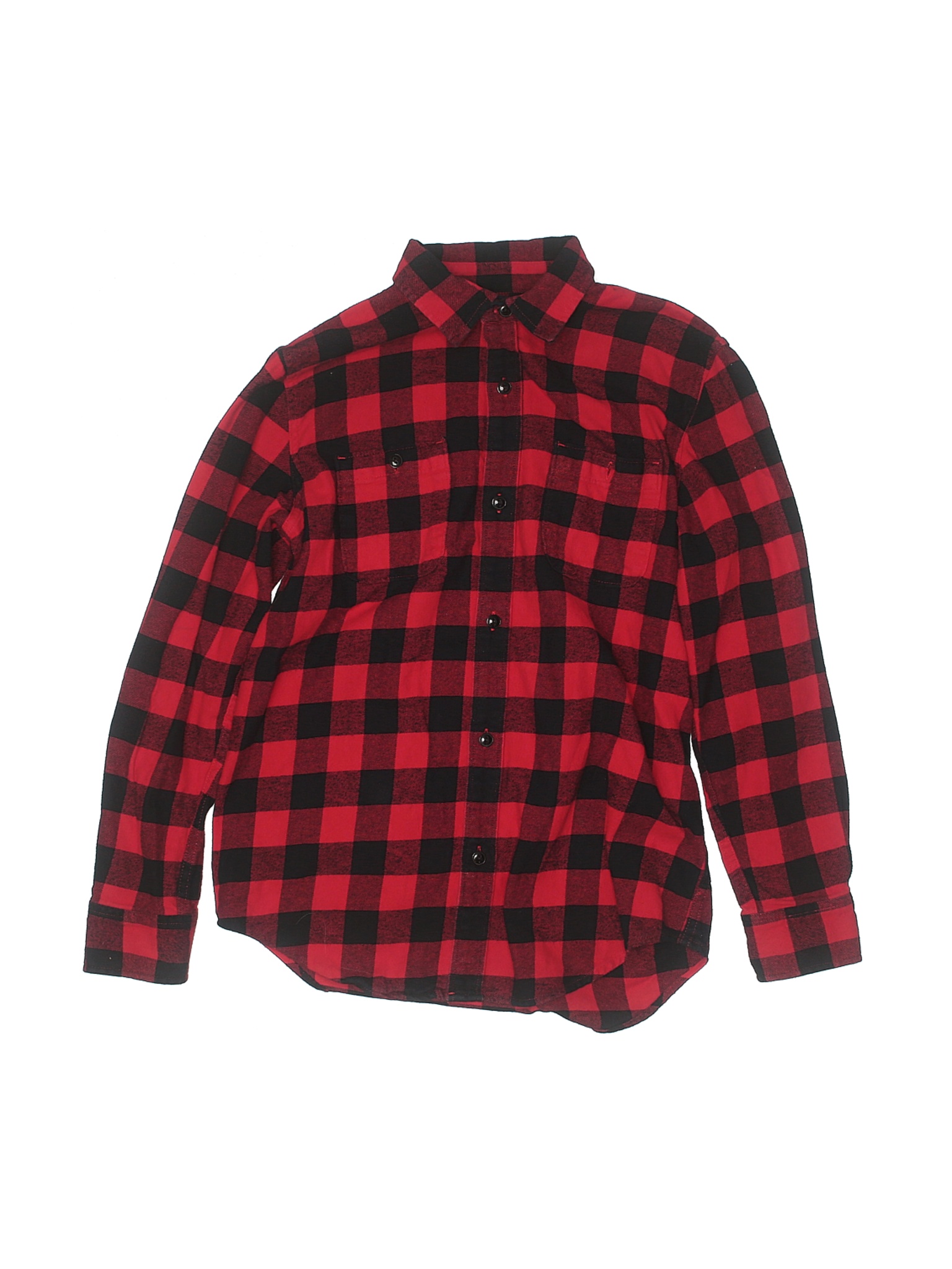 Baby Gap Boys Red Long Sleeve Button-Down Shirt XL Youth | eBay