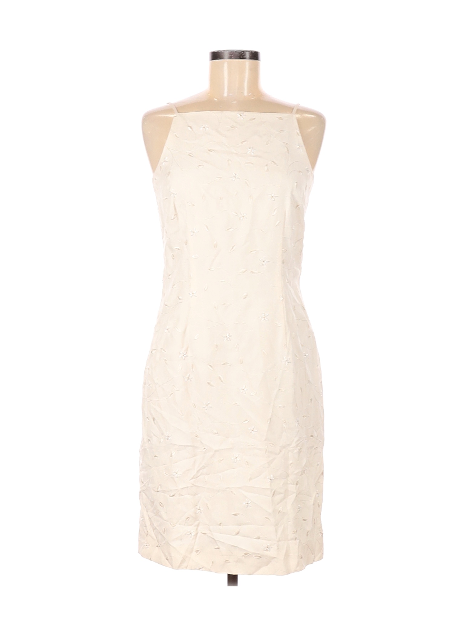 Ann Taylor Women Ivory Cocktail Dress 6 | eBay