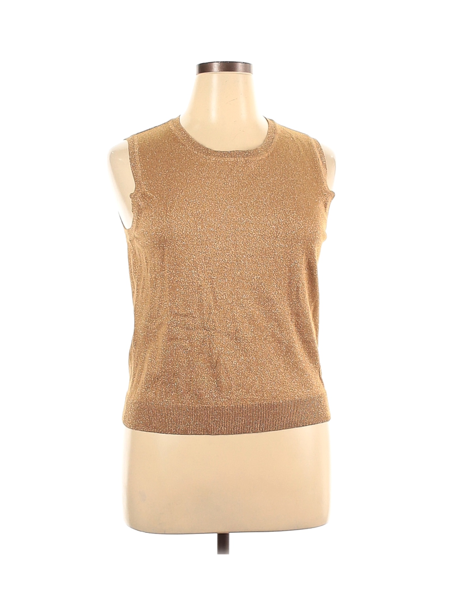Charter Club Women Brown Sweater Vest XL | eBay