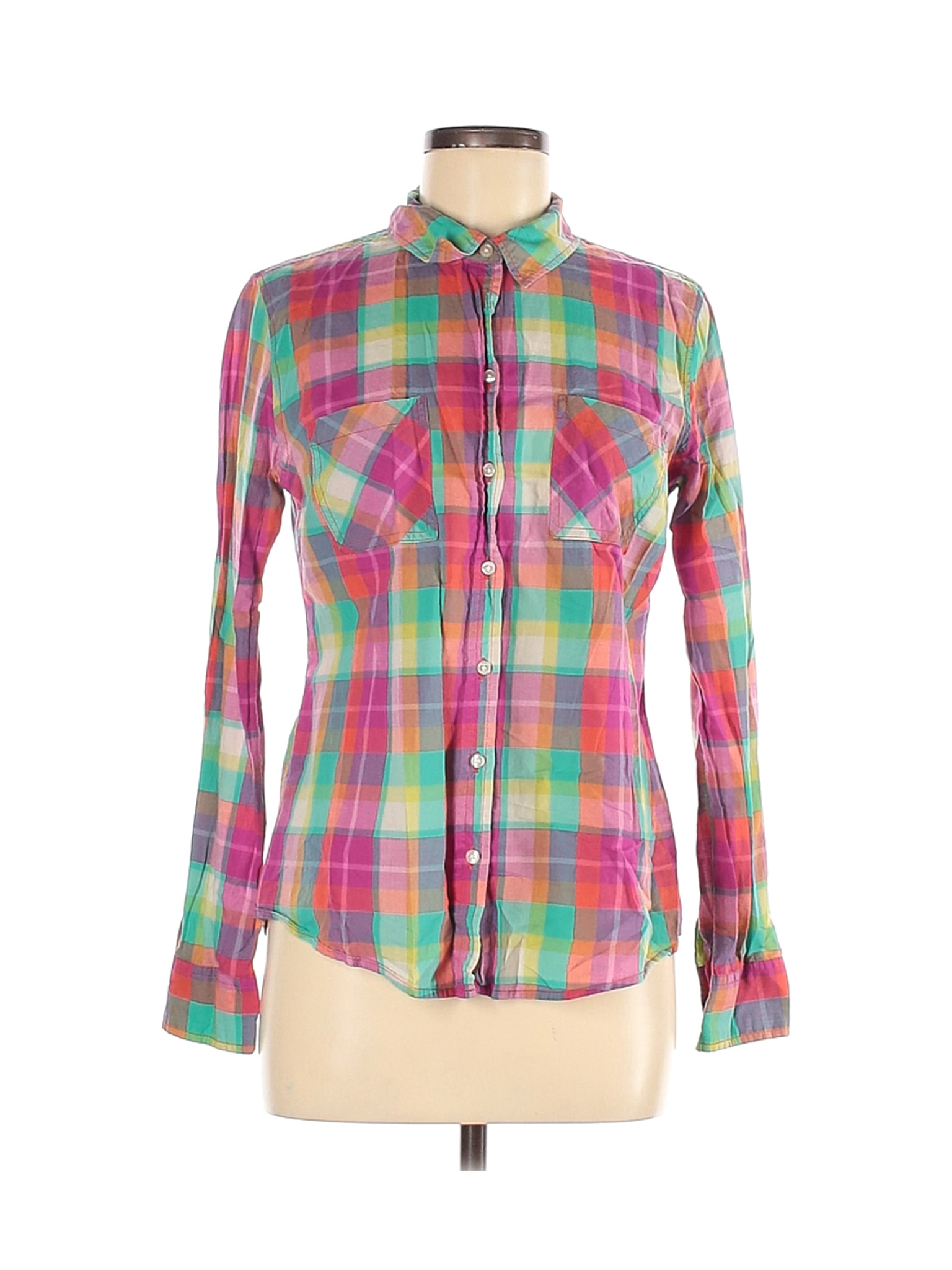 merona women's button down shirts