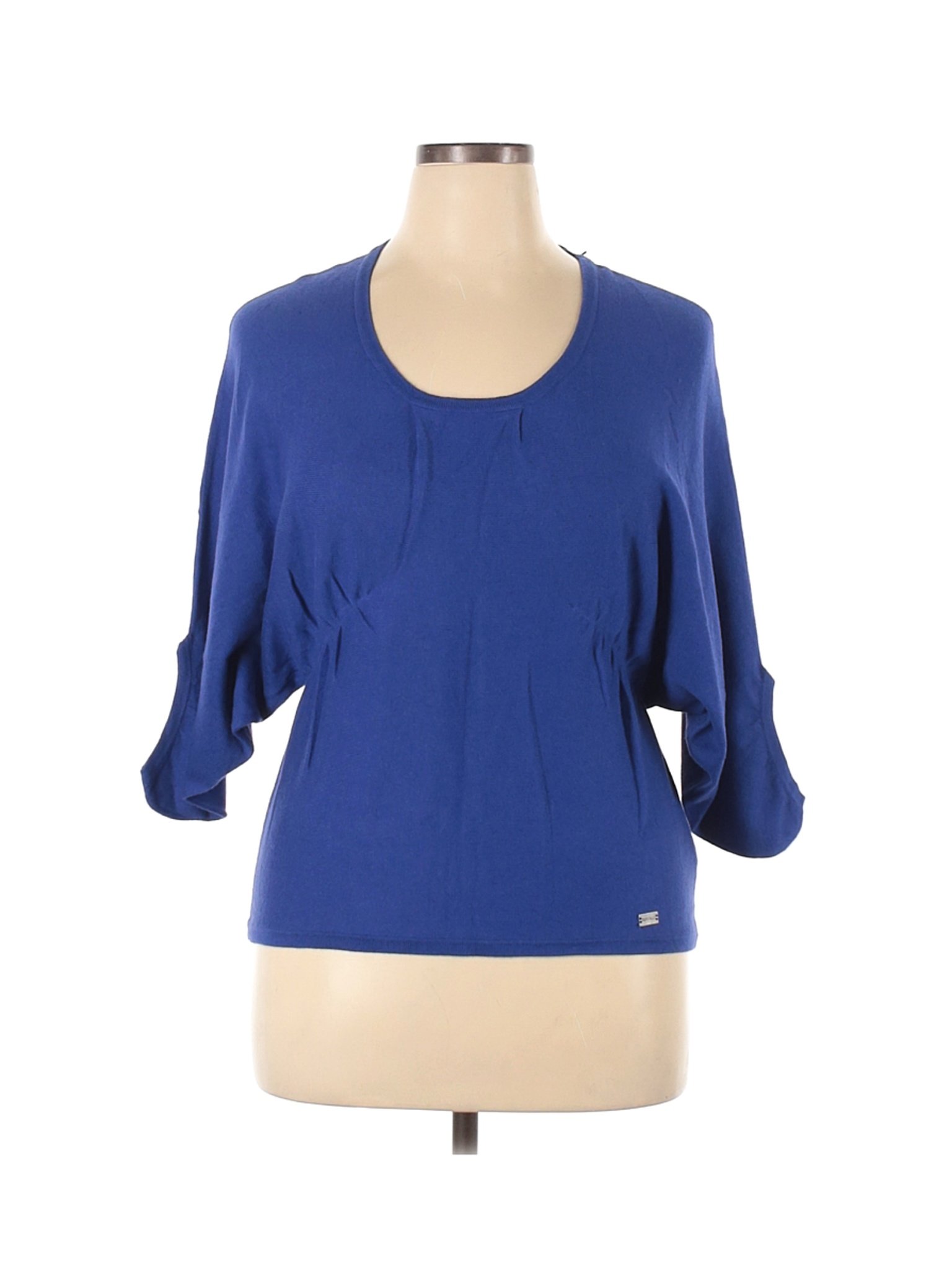 NWT Buffalo Women Blue Short Sleeve Top XL | eBay
