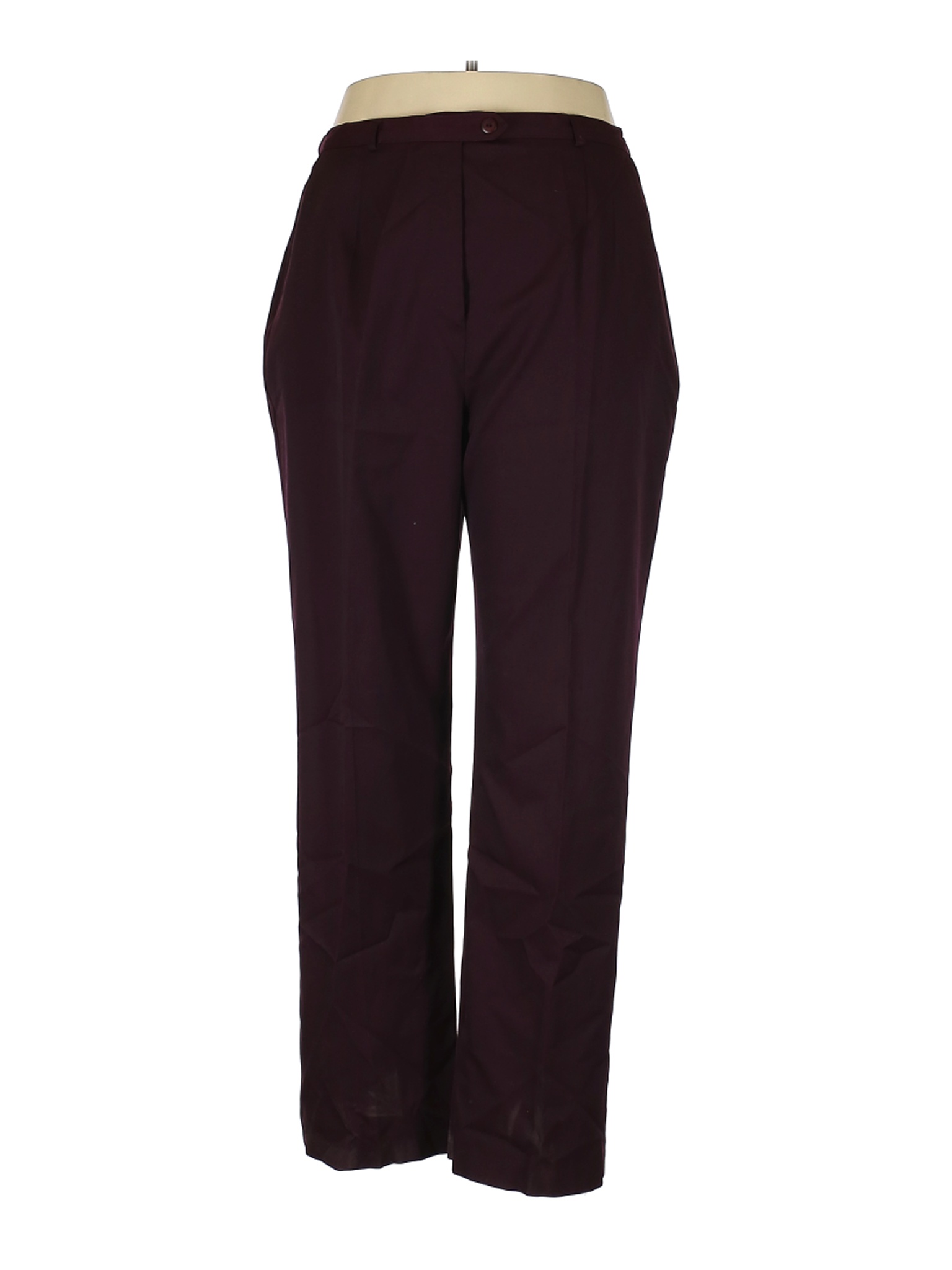 Sag Harbor Women Brown Dress Pants 18 Plus | eBay