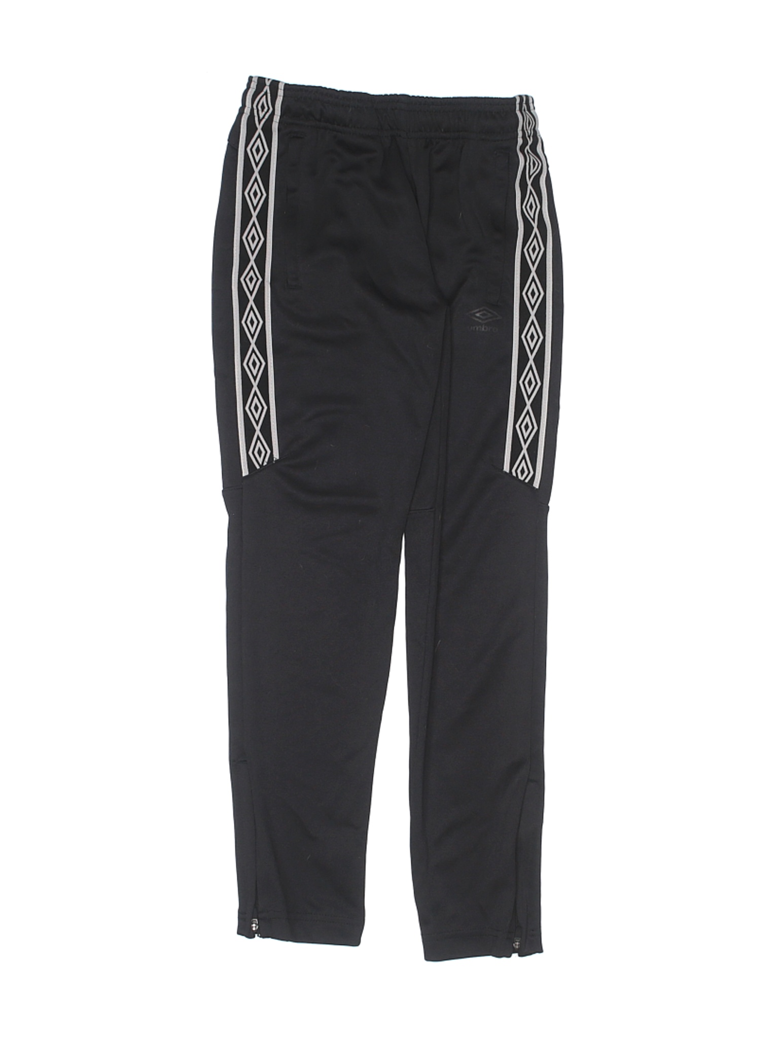 girls black track pants