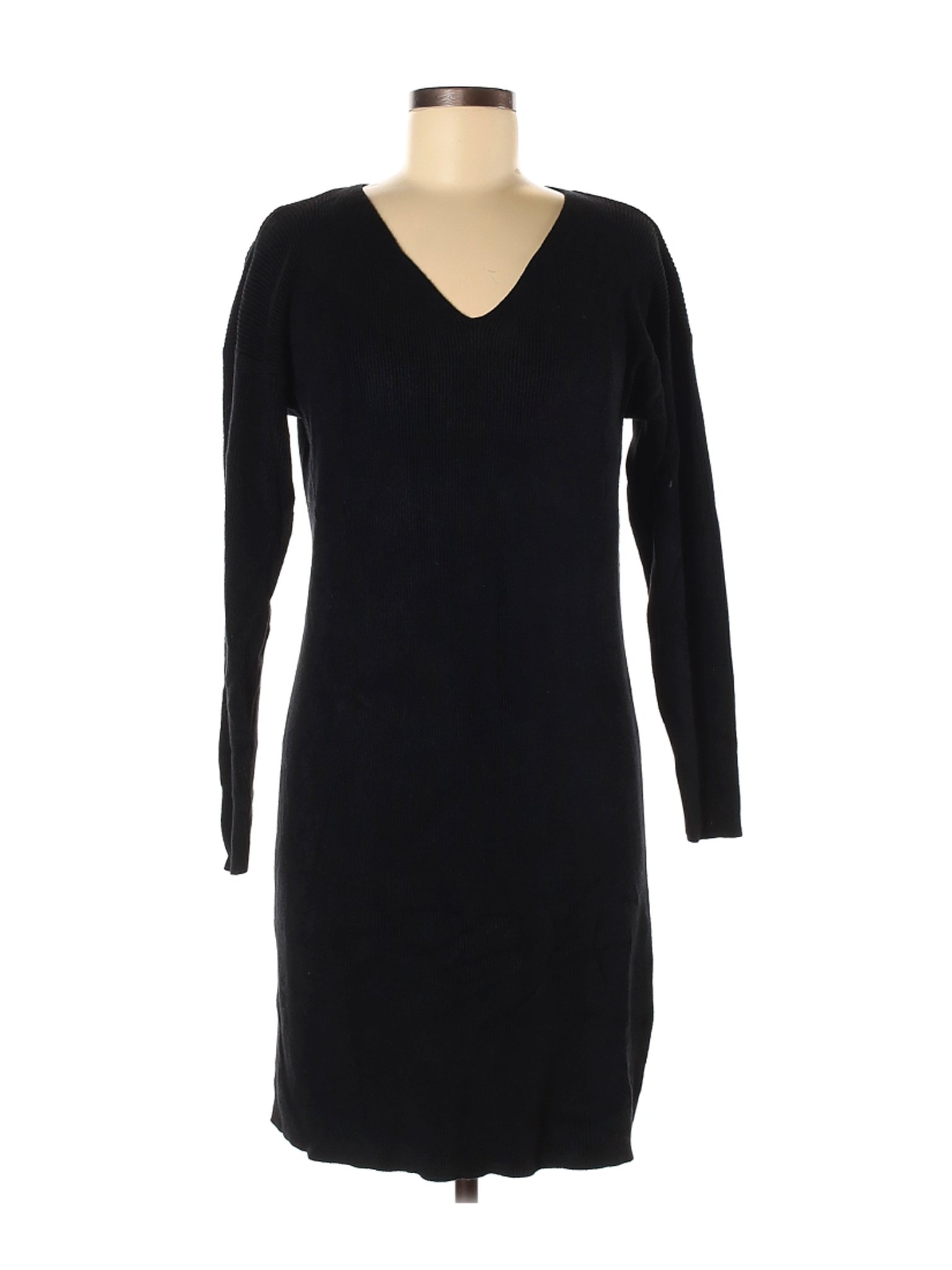 Linda Allard Ellen Tracy Women Black Casual Dress M | eBay