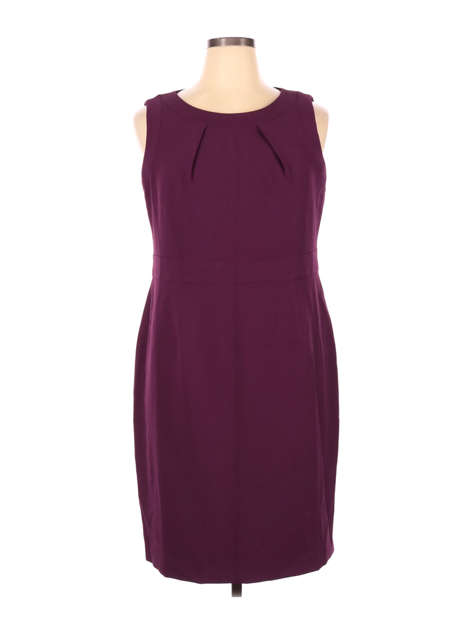 Kasper Women Purple Casual Dress 16 | eBay