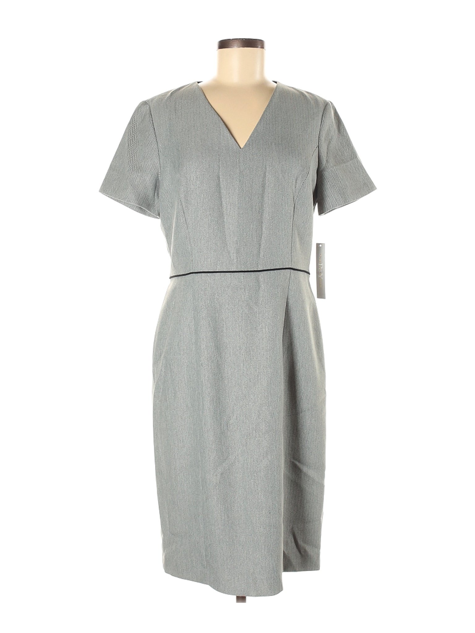 NWT Preston & York Women Gray Casual Dress 8 | eBay