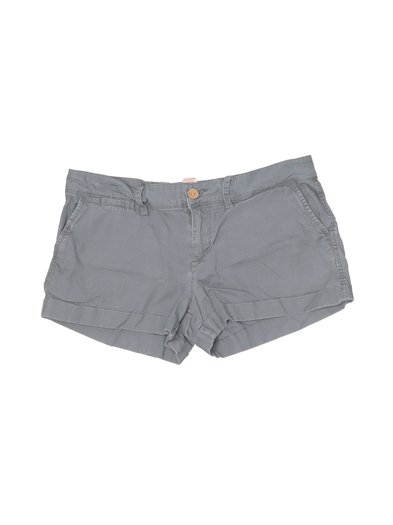 grey khaki shorts