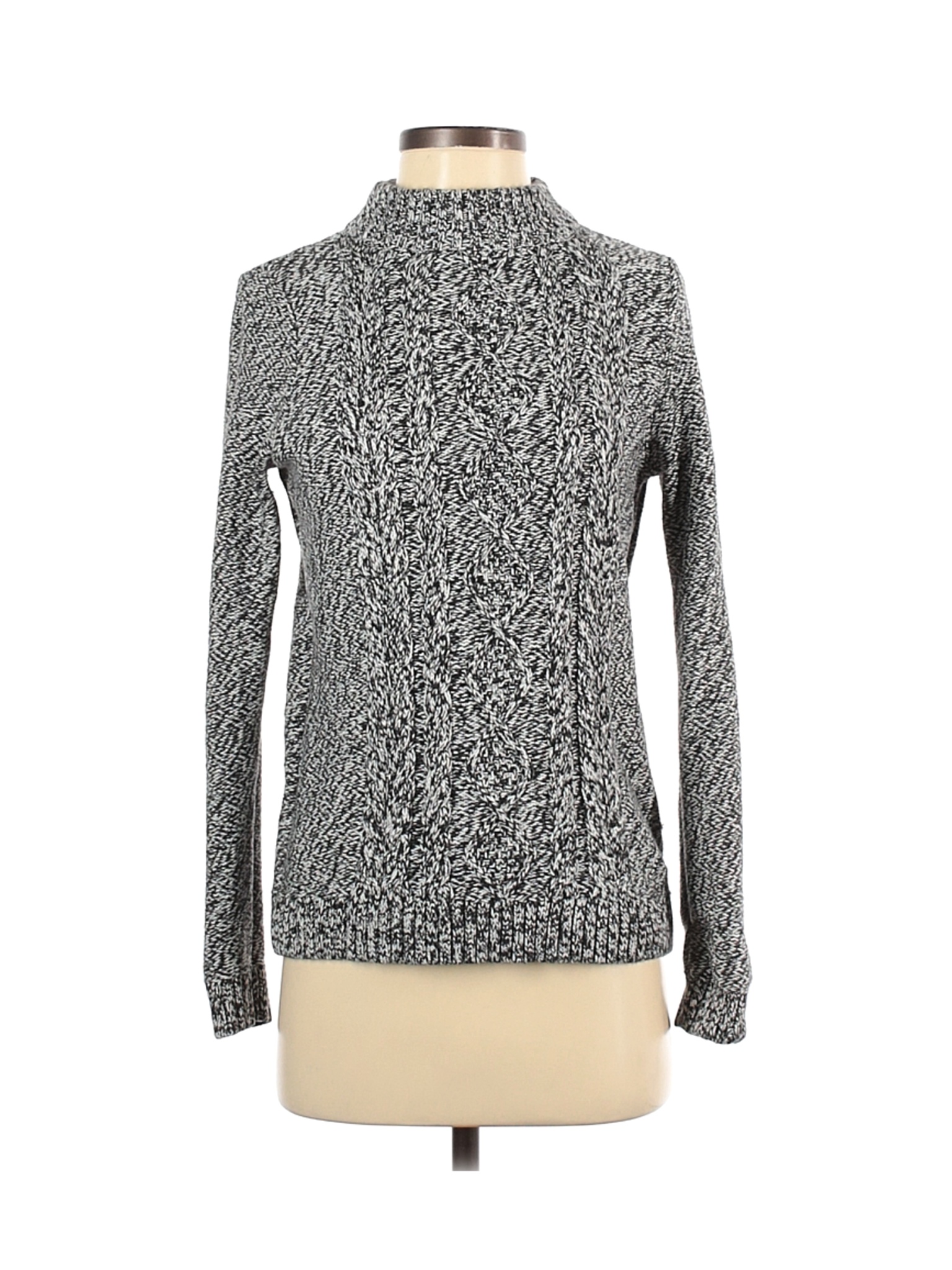 Lands' End Women Black Pullover Sweater XS | eBay