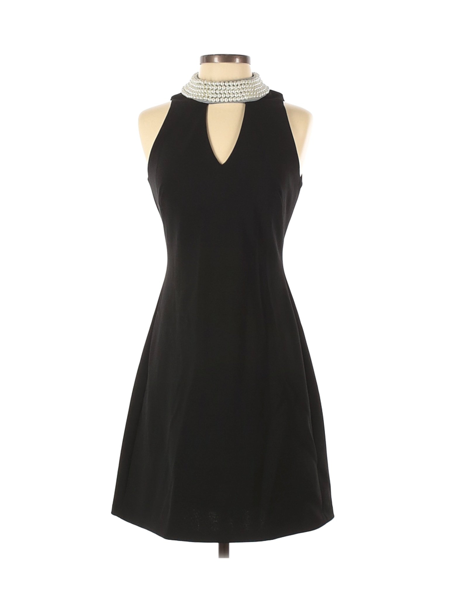Christin Michaels Women Black Casual Dress 2 | eBay