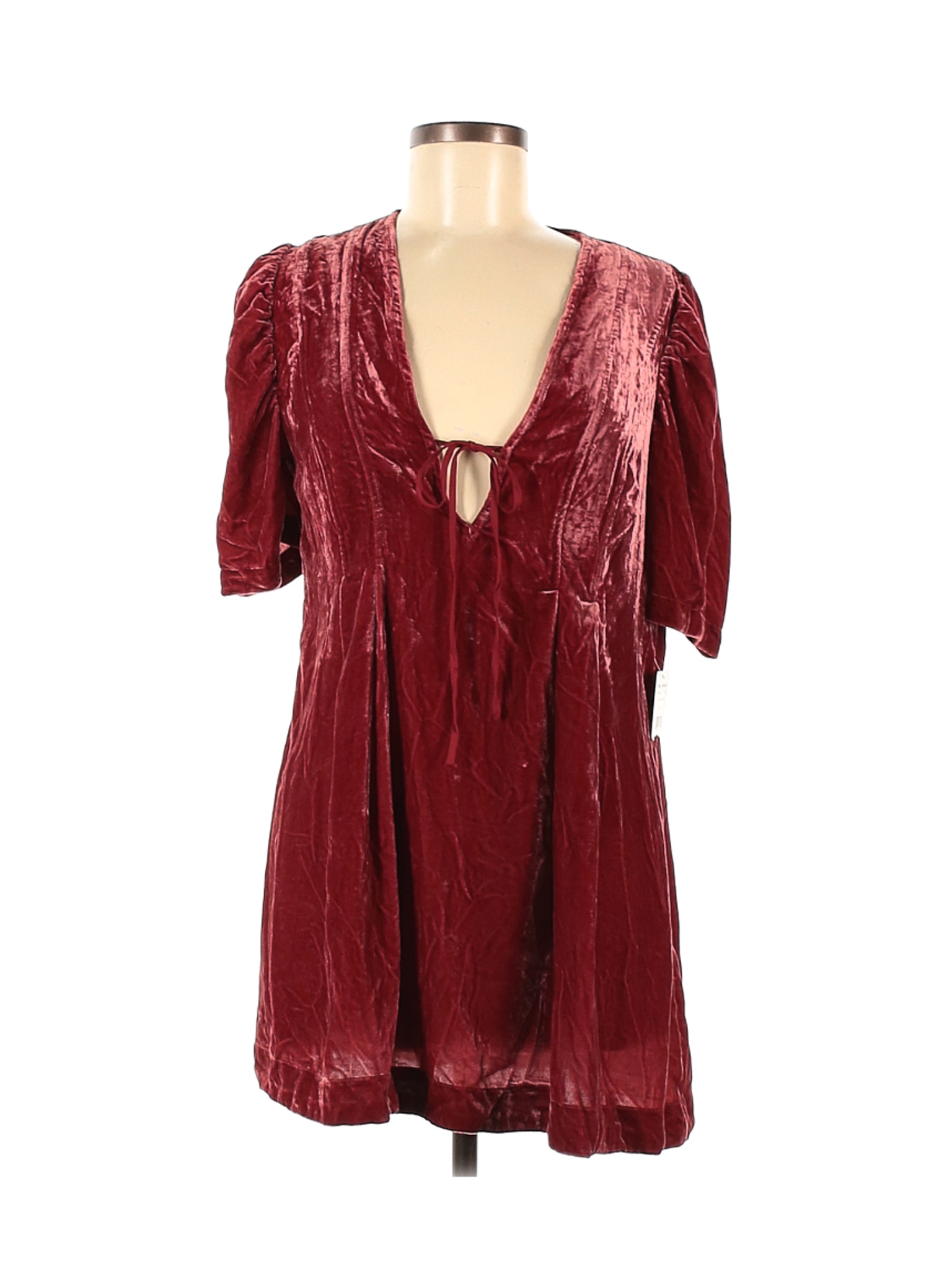 free people red dress