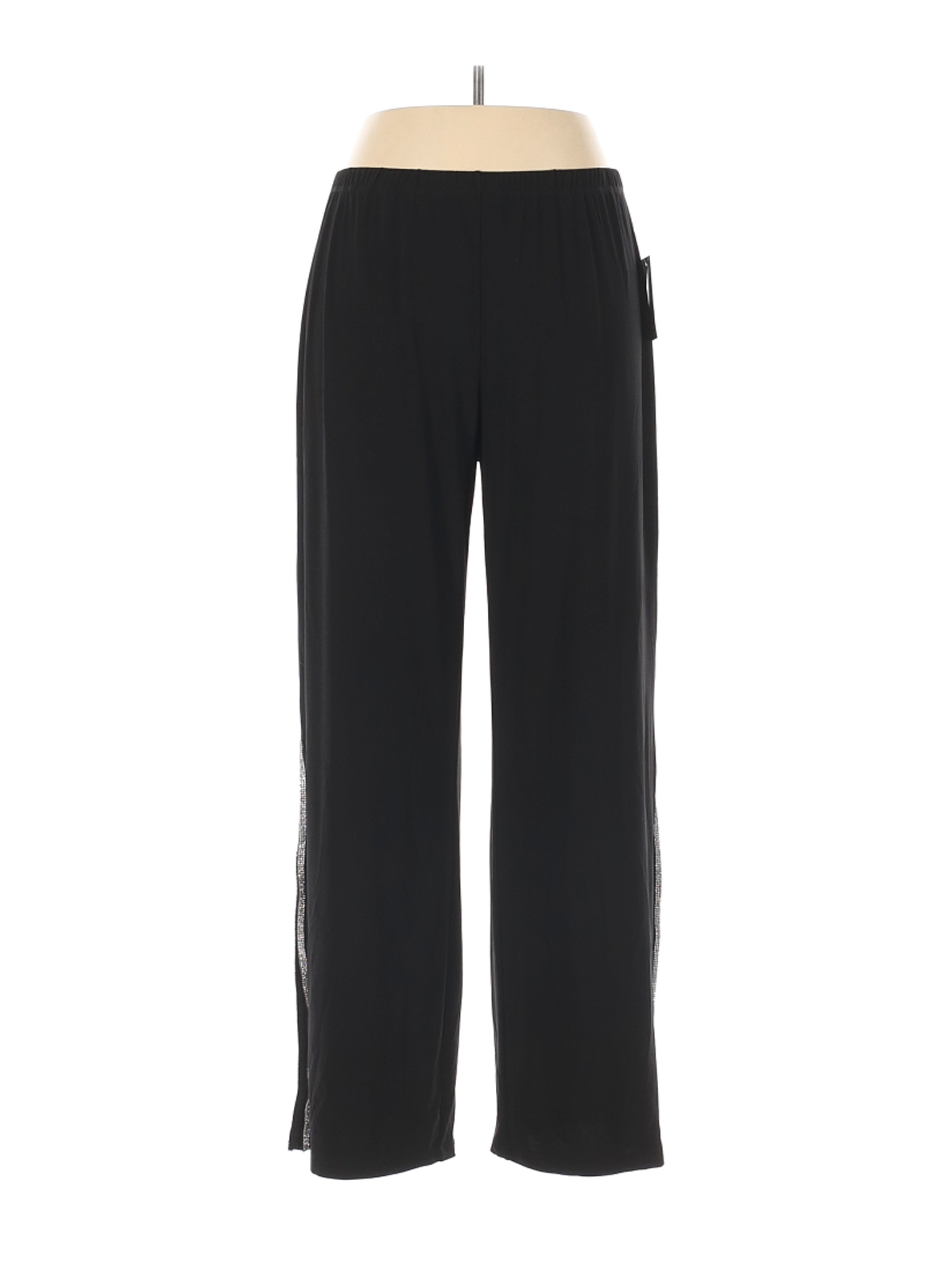 NWT MSK Women Black Casual Pants XL | eBay