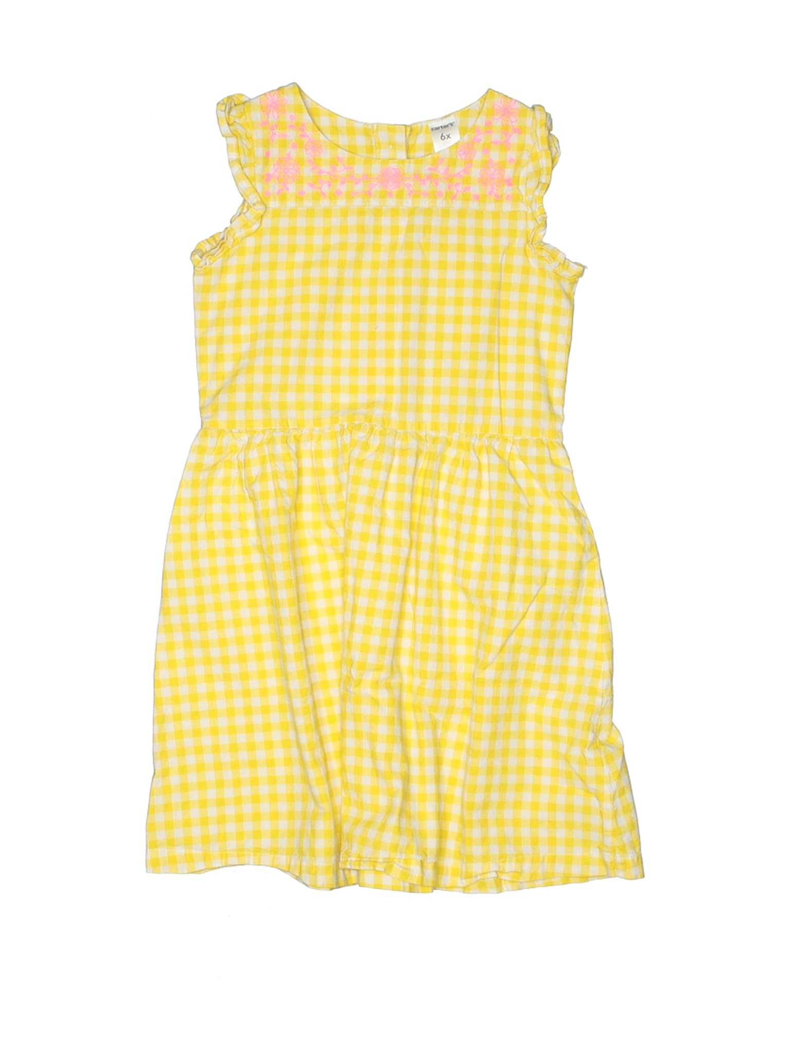 Carter's Girls Yellow Dress 6X | eBay