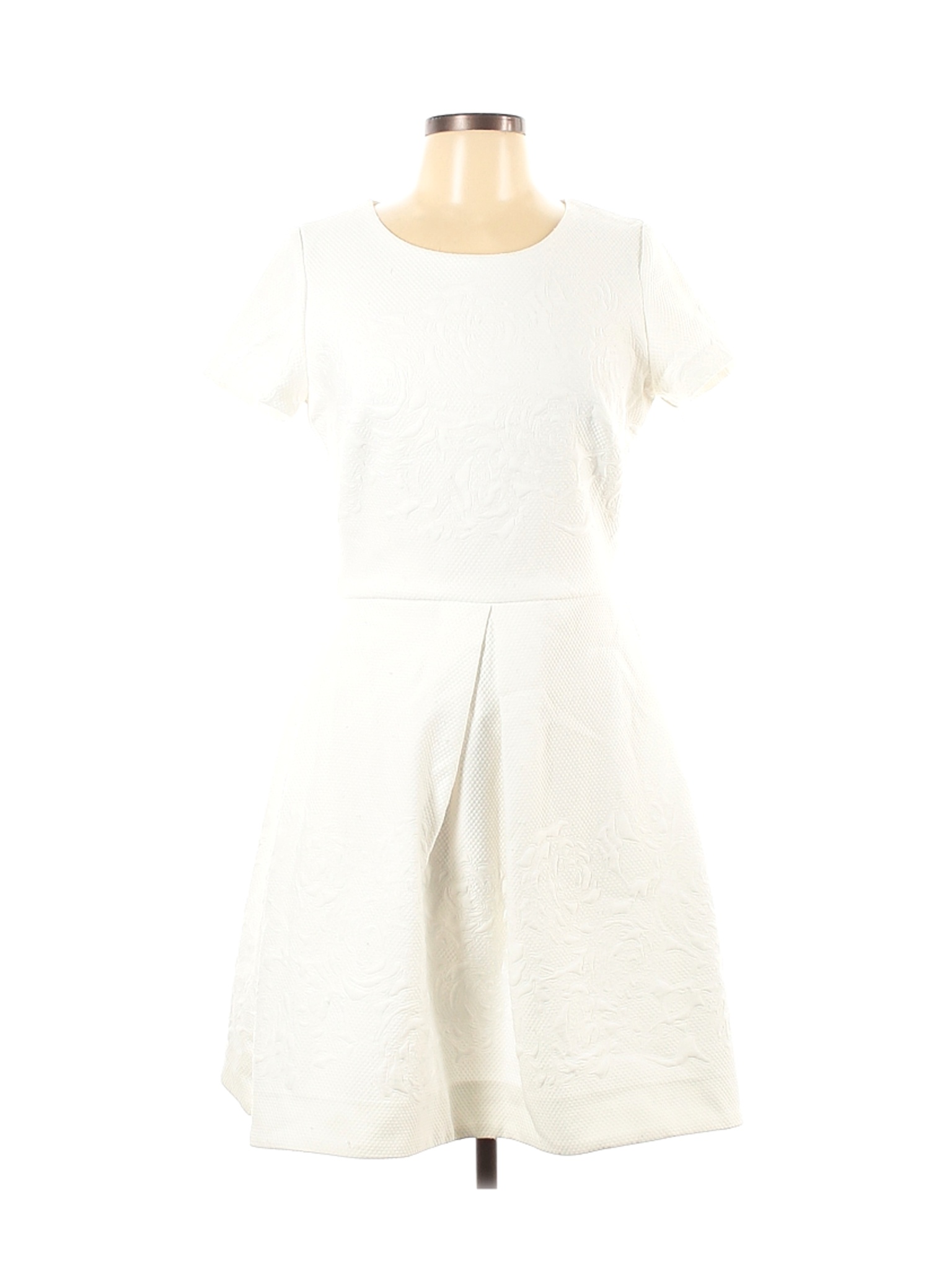 Just... Taylor Women White Casual Dress 10 | eBay