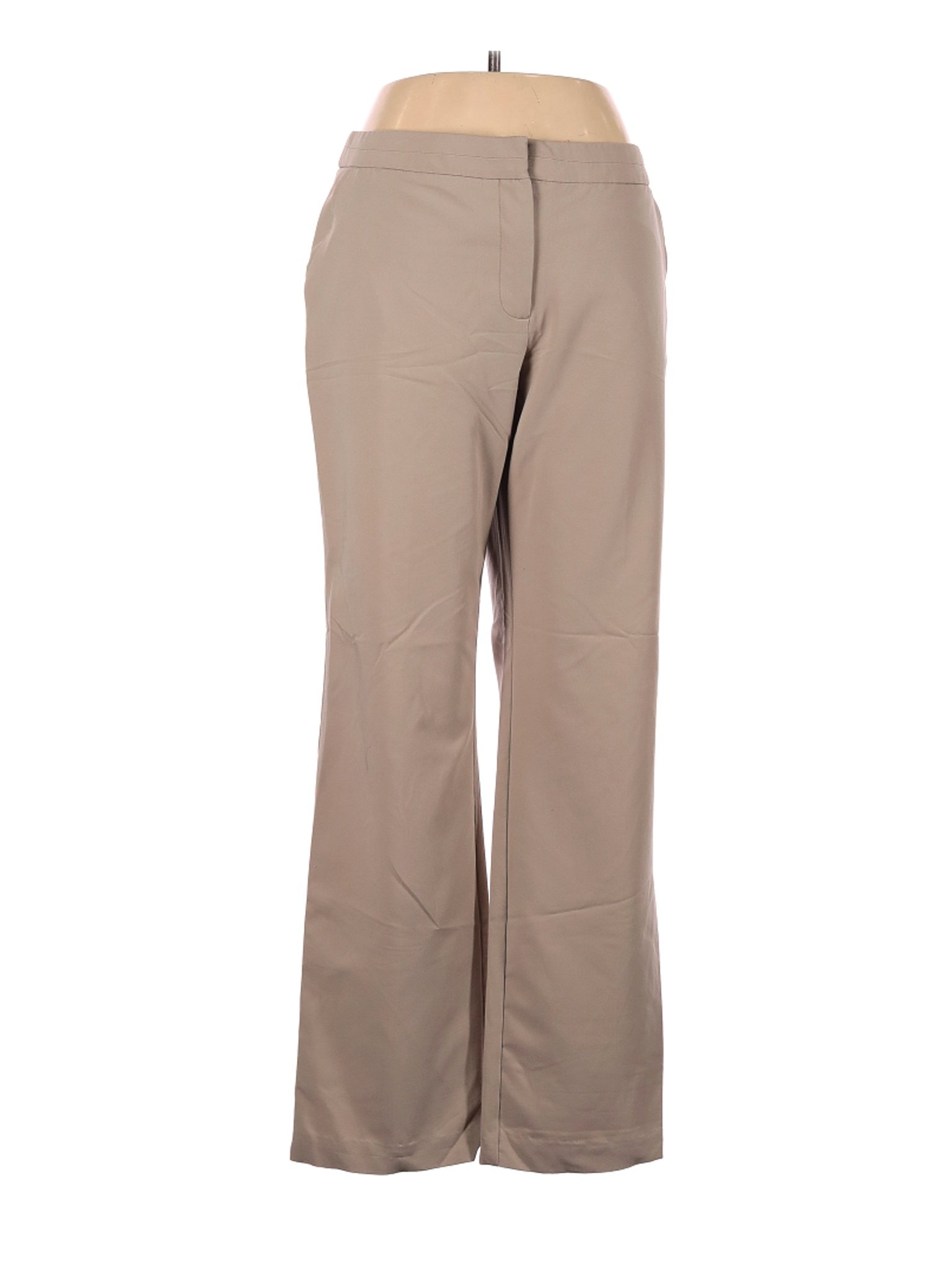 Worthington Women Brown Dress Pants 16 | eBay