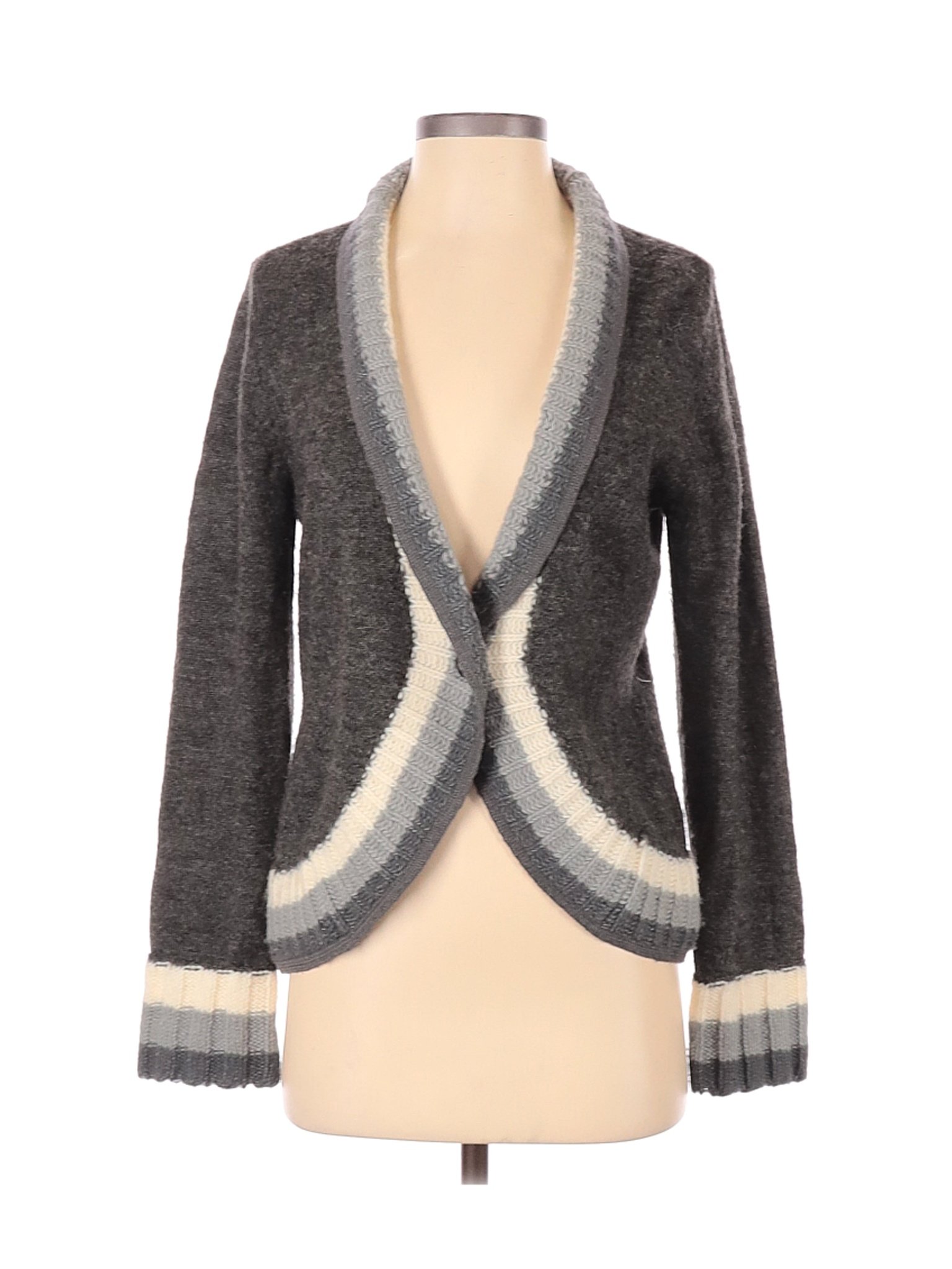 Charter Club Women Gray Cardigan S | eBay