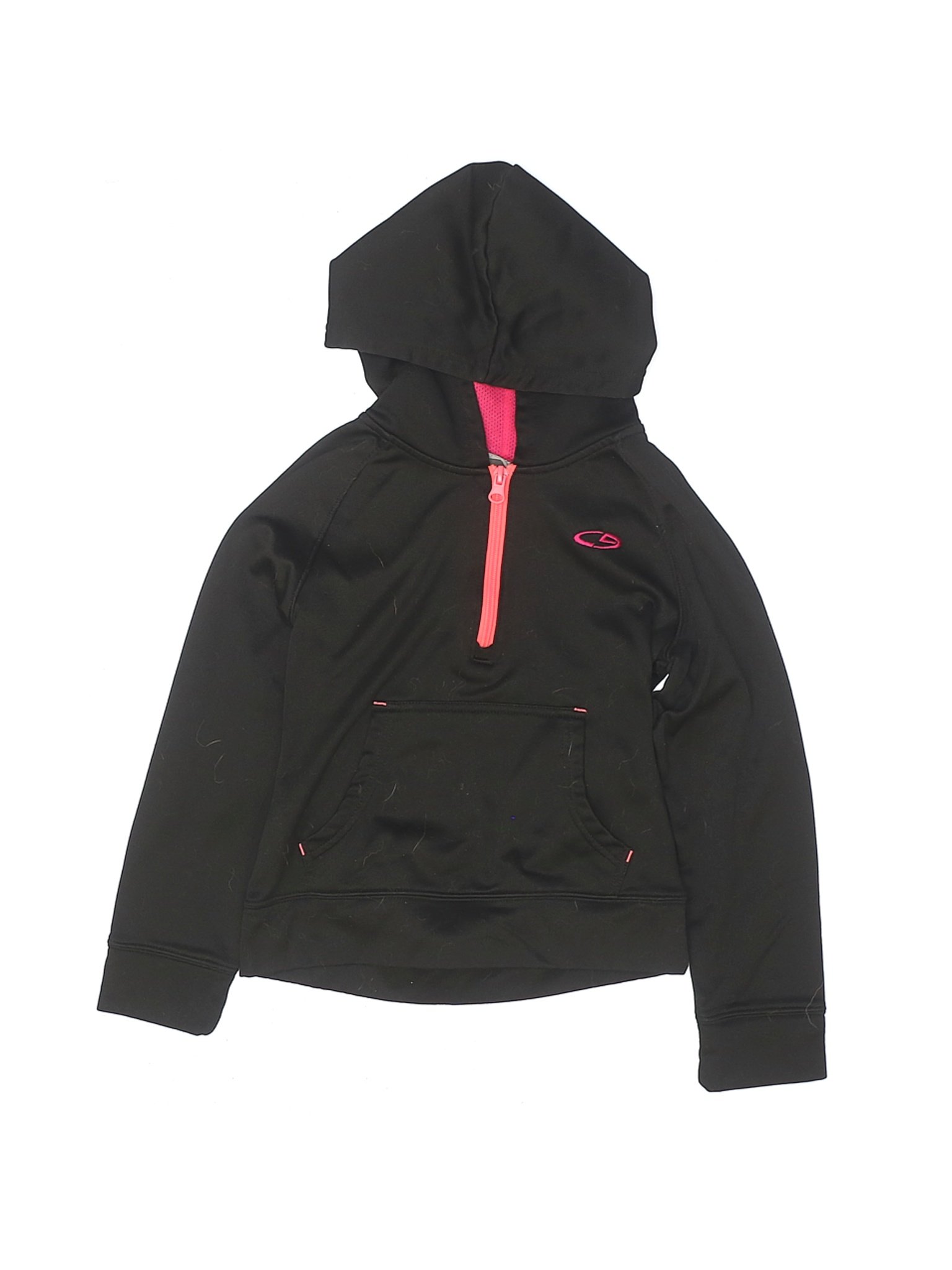 girls black champion hoodie