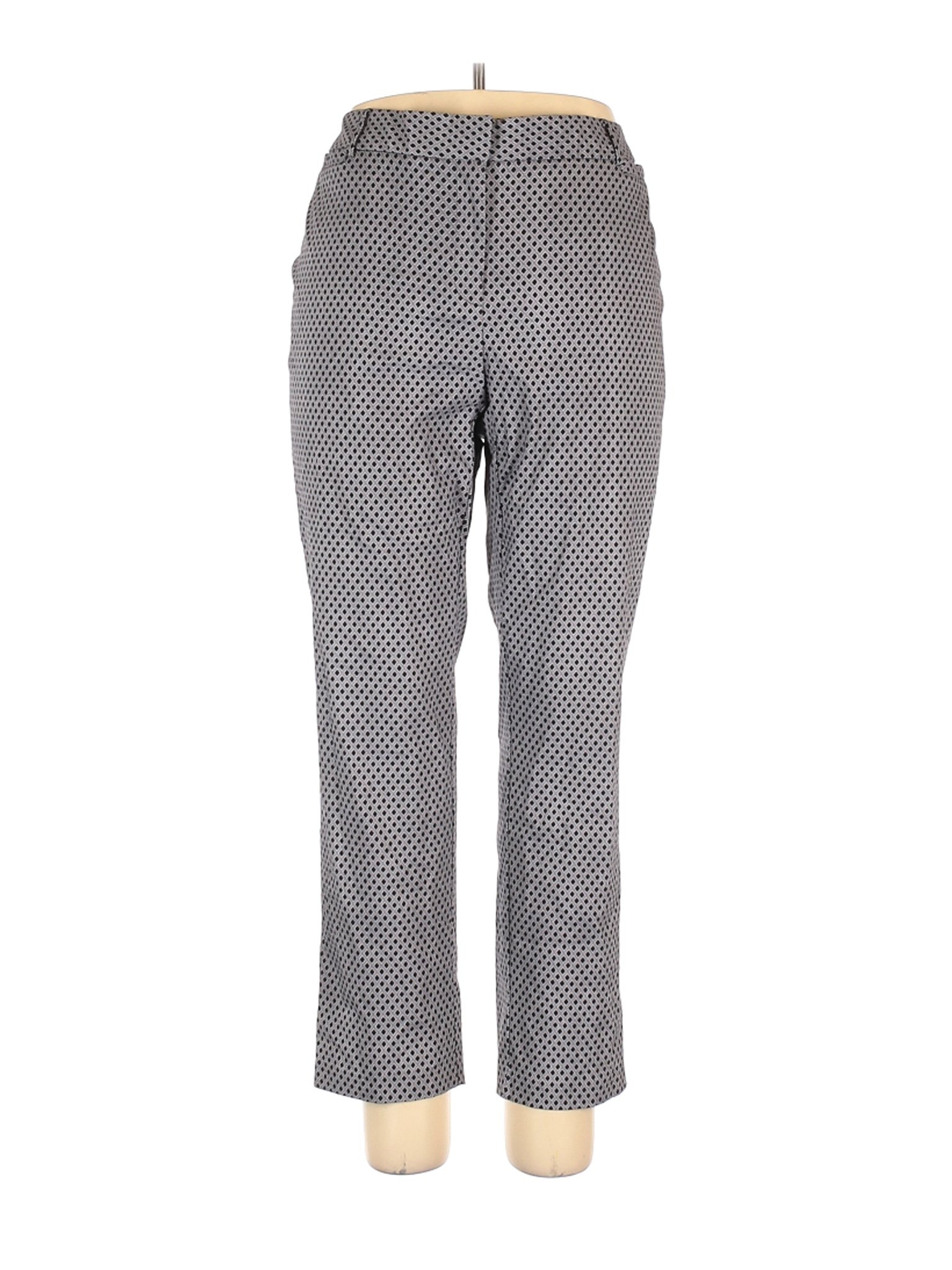 George Women Gray Casual Pants 16 | eBay