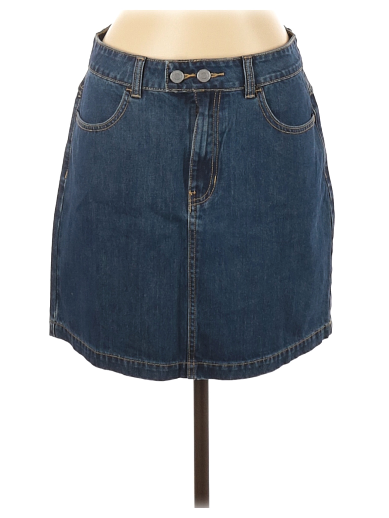 Marine Layer Women Blue Denim Skirt L | eBay