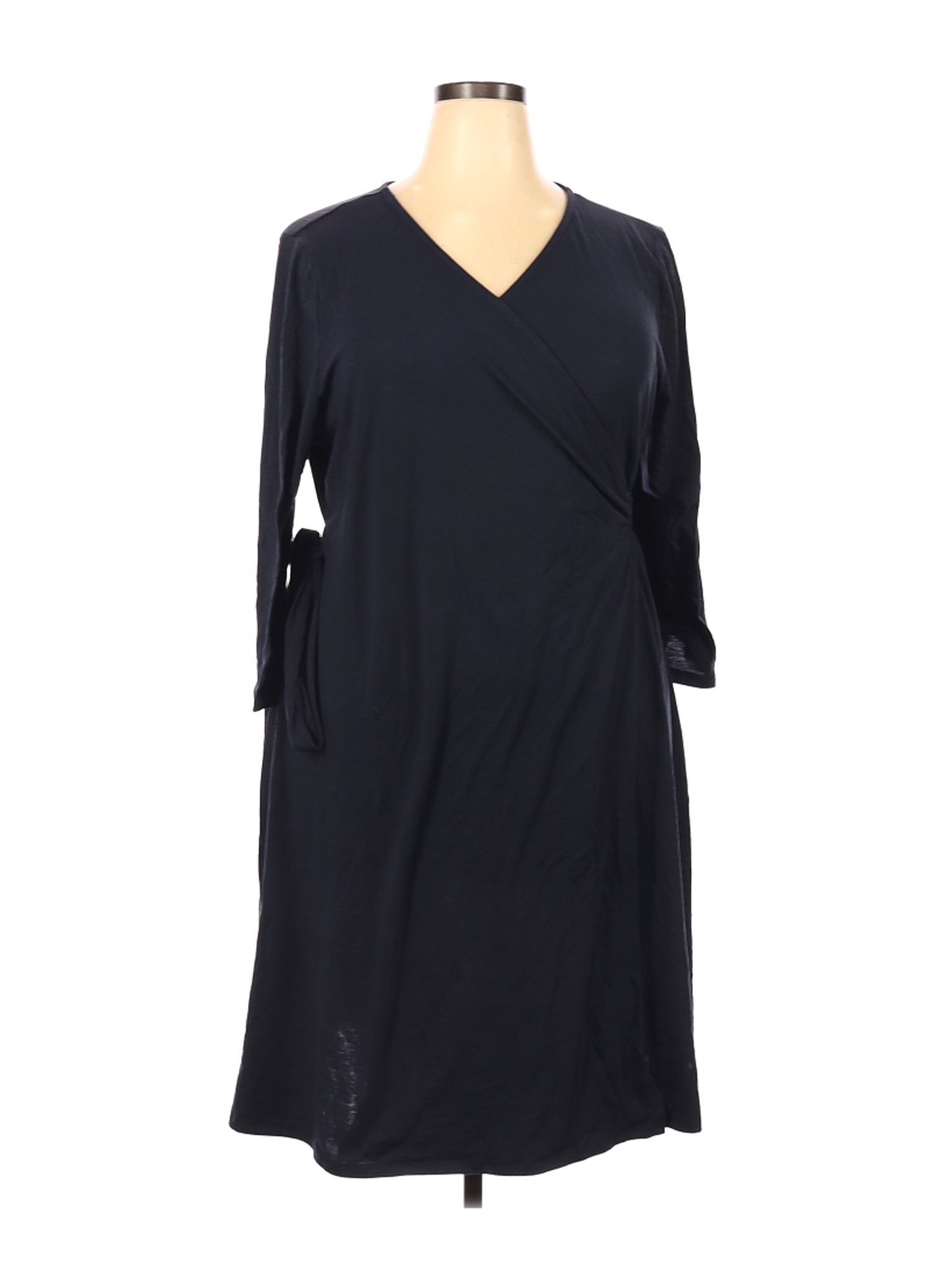 Lularoe Women Black Casual Dress 3X Plus | eBay