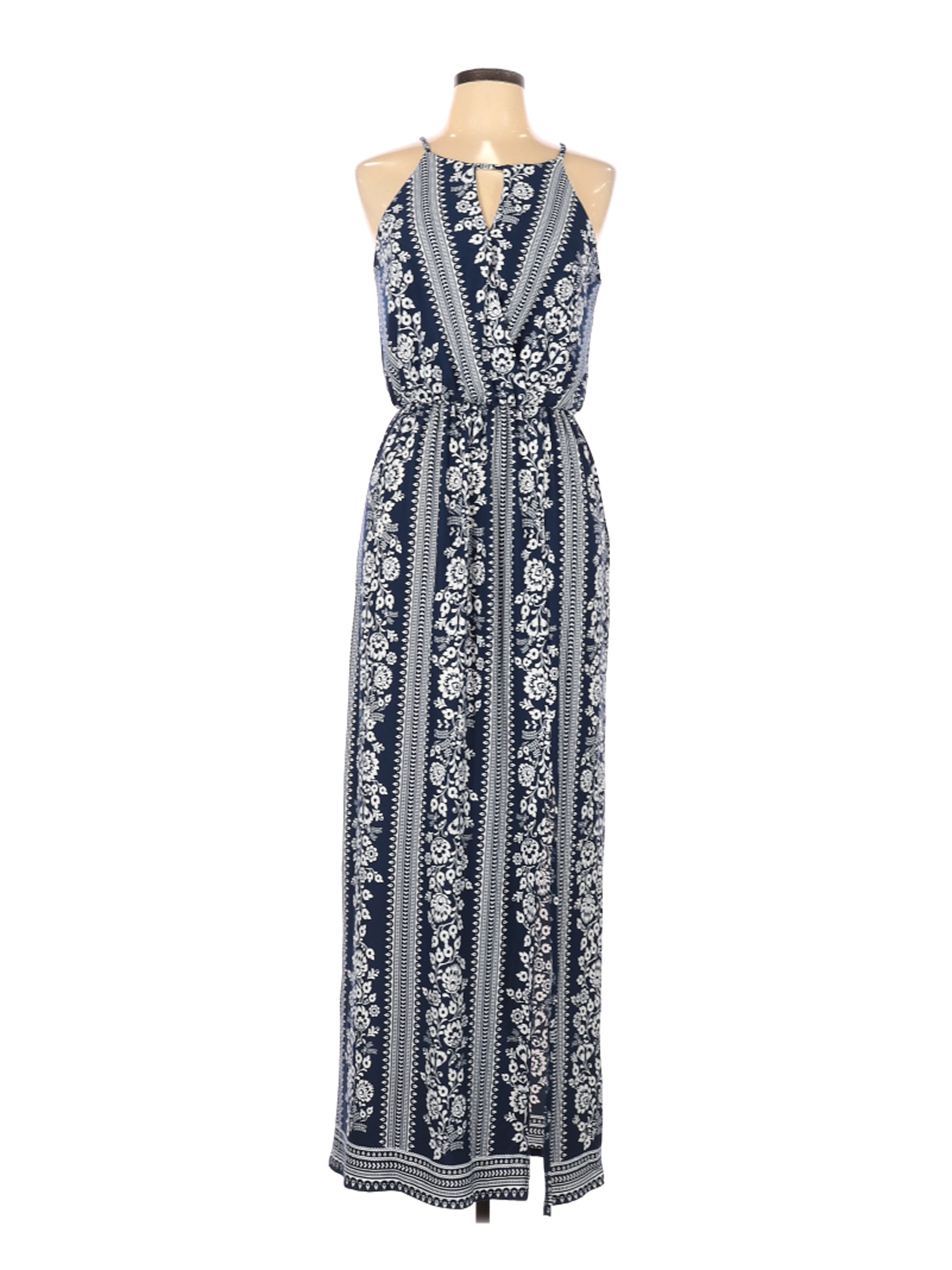 Fortune + Ivy Women Blue Casual Dress L | eBay