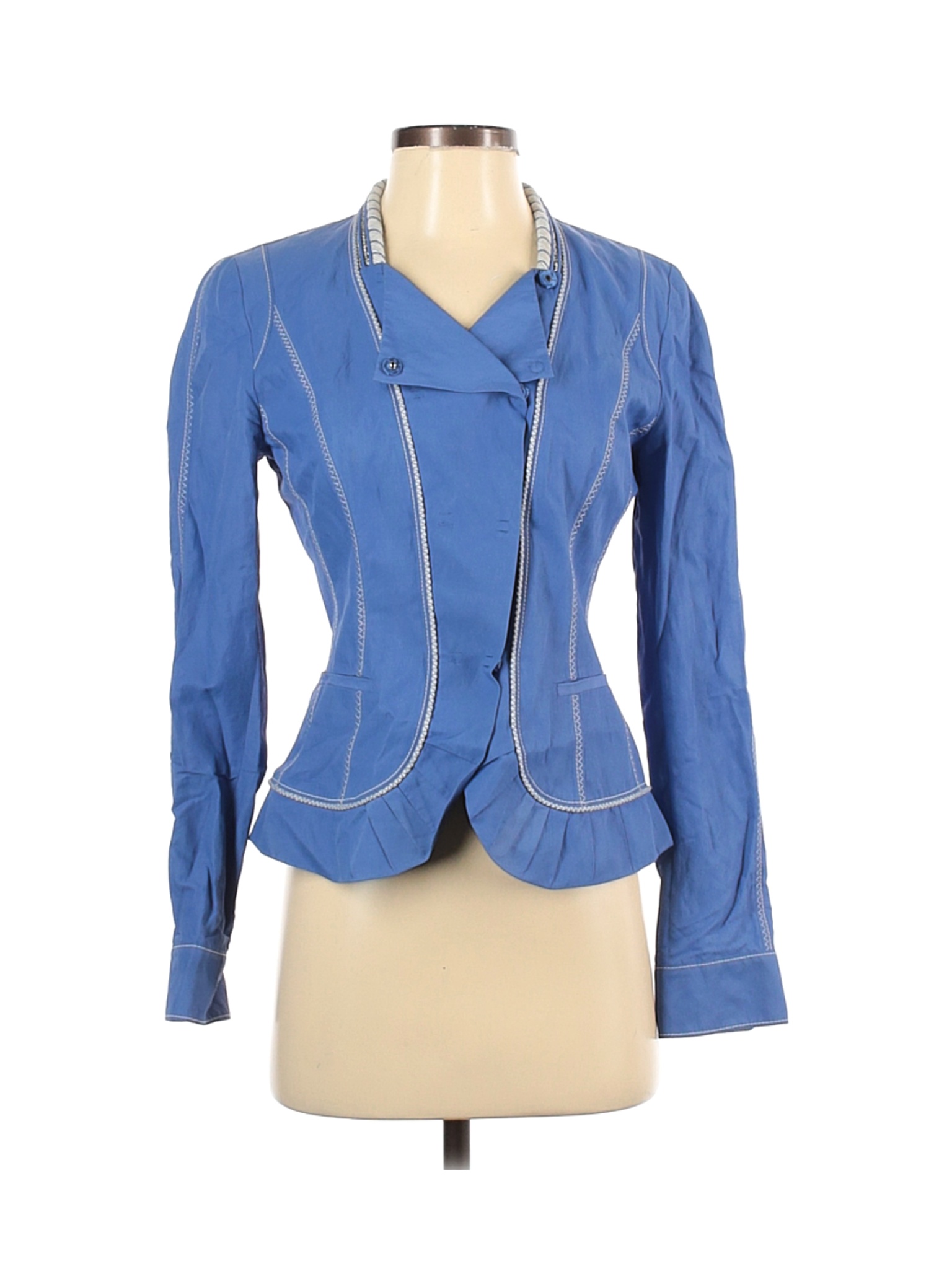 Elie Tahari Women Blue Blazer XS | eBay