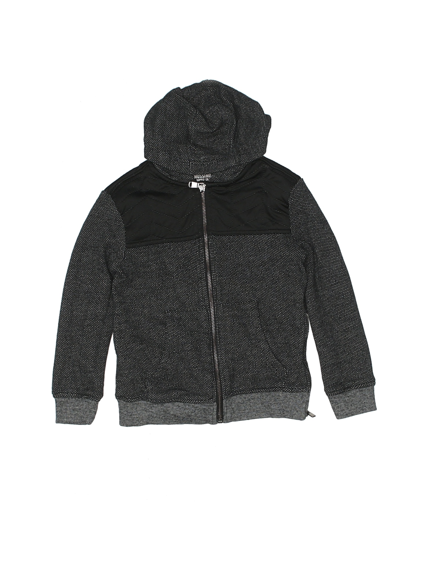 mossimo black zip up hoodie